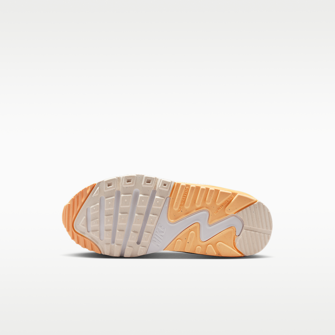 Nike Air Max sneaker Wit/Chalk/Tangerine Tint/Orange Pulse
