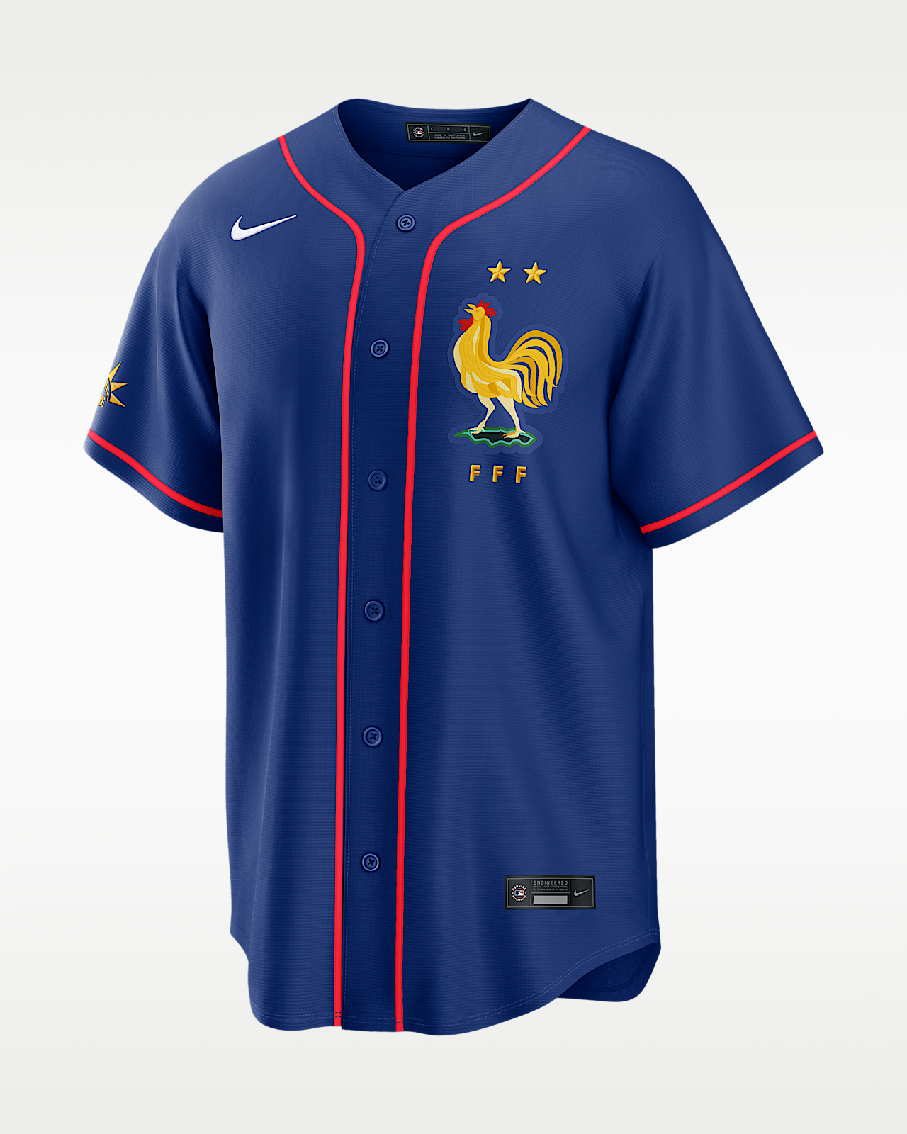 Мужские джерси France National Team Nike Soccer x MLB Stadium Jersey