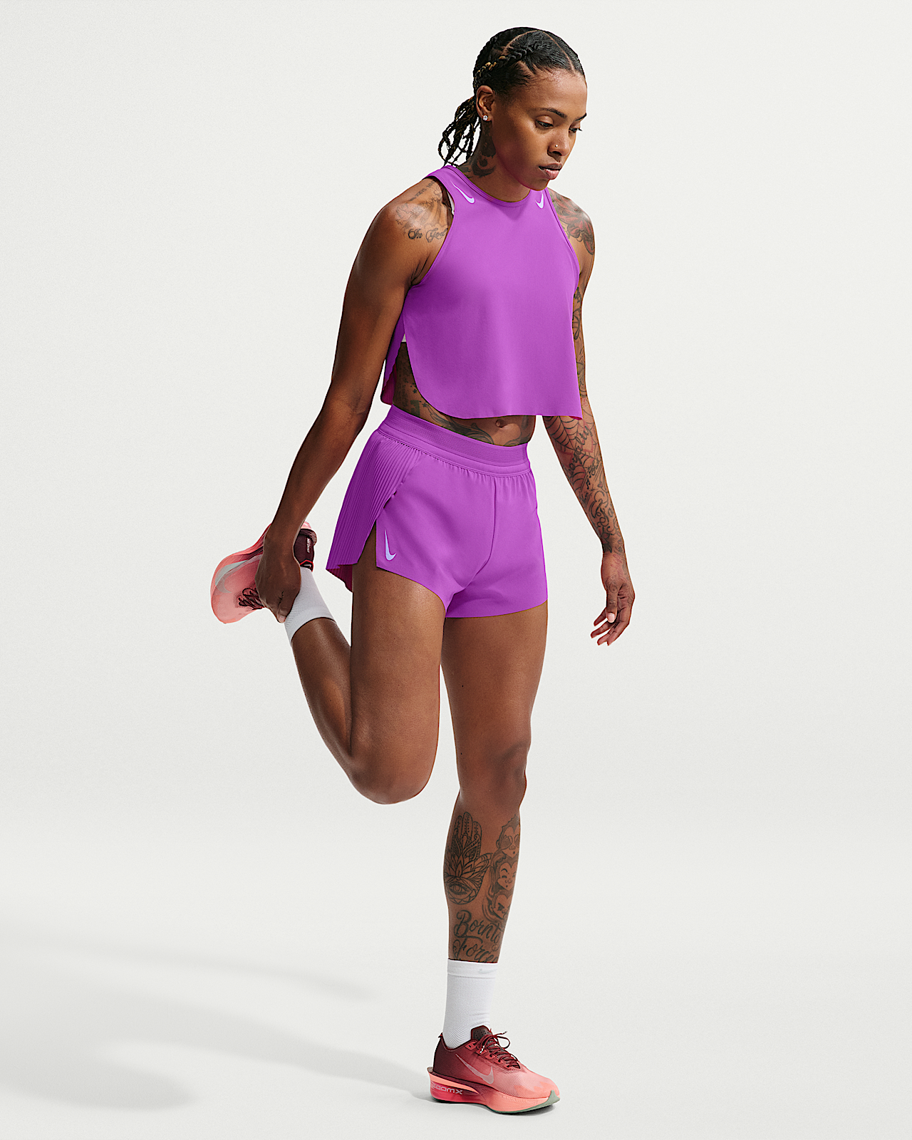 Женские шорты Nike AeroSwift Dri-FIT ADV Mid-Rise 3" Brief-Lined Shorts для бега