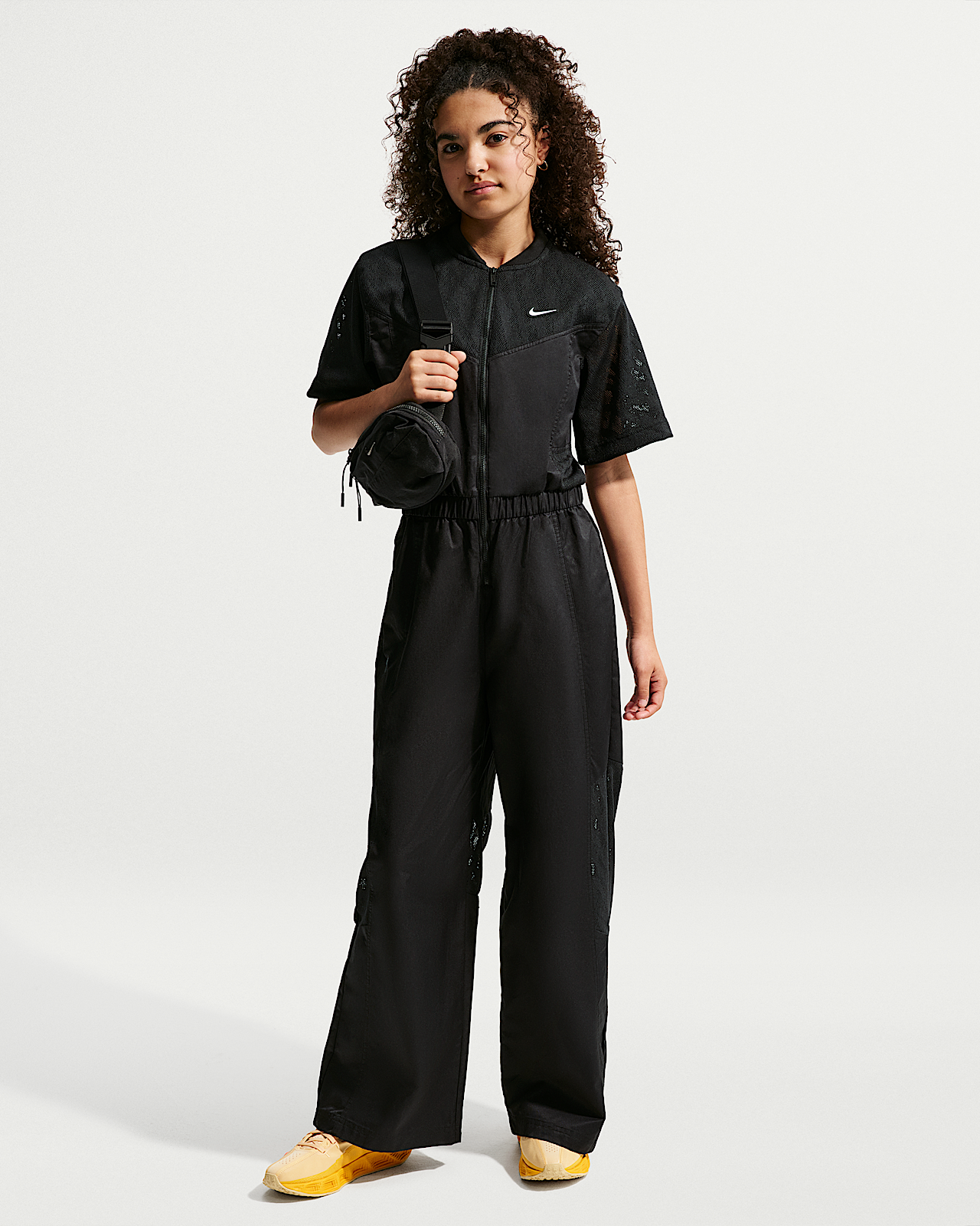 Детские  Nike Sportswear Big Kids' (Girls') Woven Dance Jumpsuit