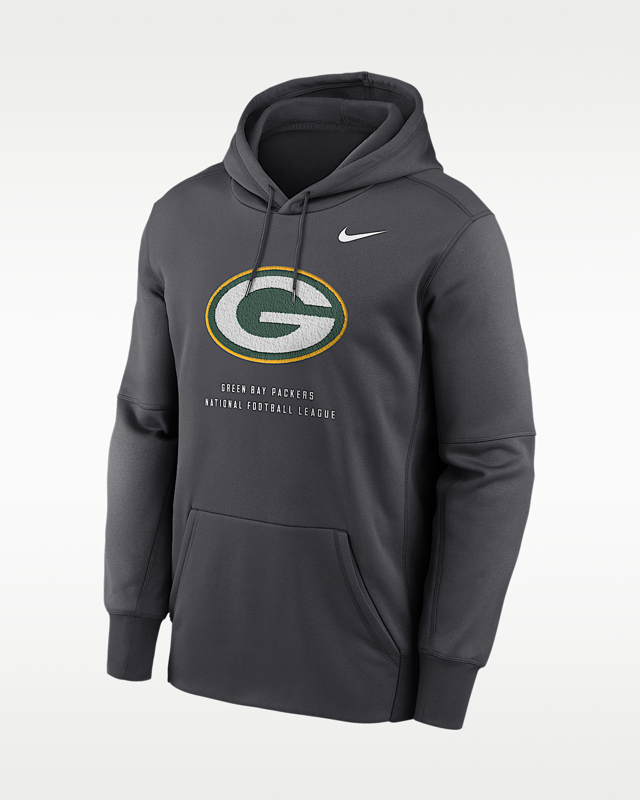 Мужское худи Green Bay Packers Nike Therma NFL Pullover Hoodie