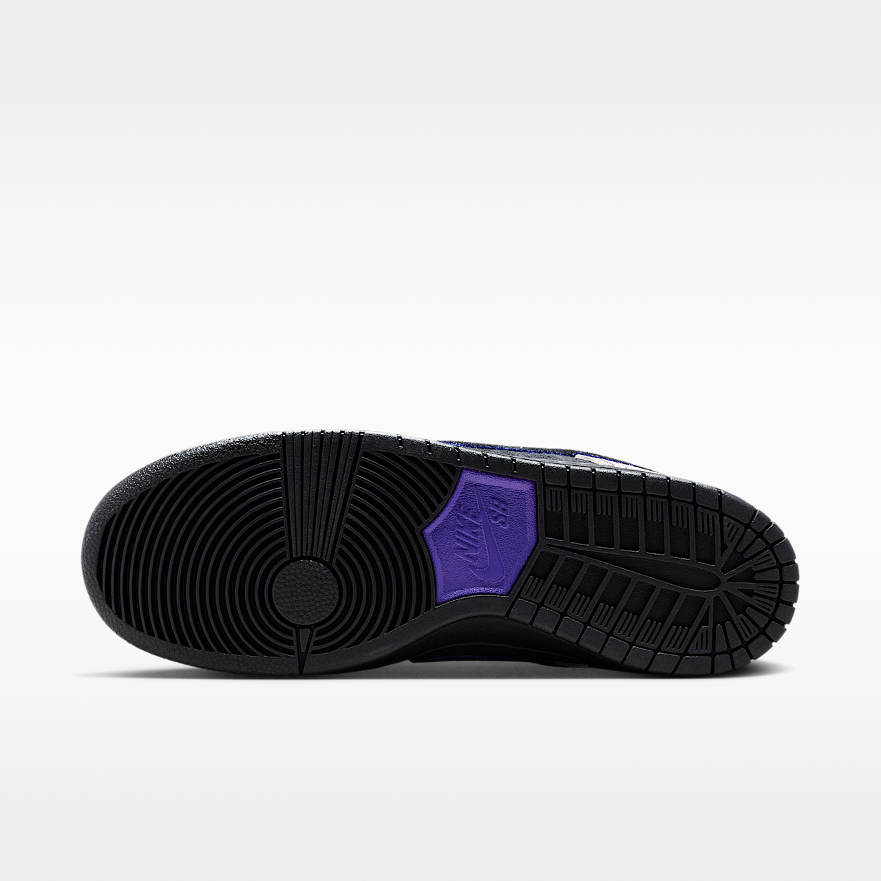 Nike Dunk Low sneaker String/Bright Spruce/Fierce Purple/Zwart