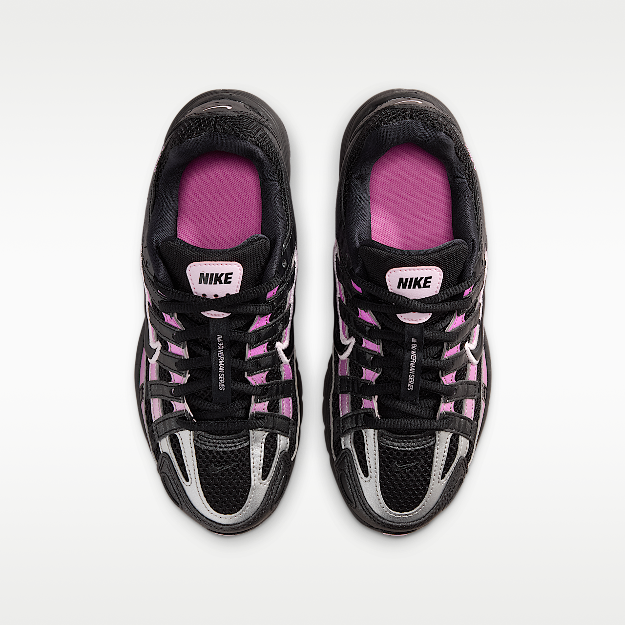 Nike P-6000 sneaker Zwart/Pink Foam/Playful Pink/Zwart