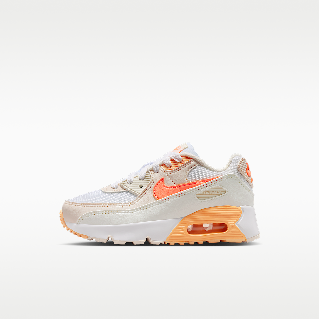 Nike Air Max sneaker Wit/Chalk/Tangerine Tint/Orange Pulse