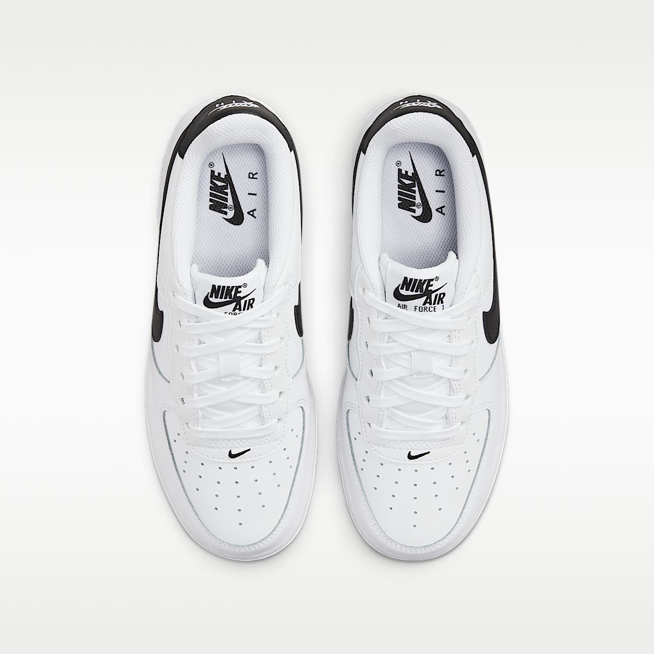 Nike Air Force 1 sneaker Wit/Zwart