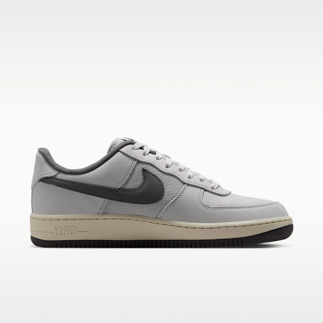 Nike Air Force 1 sneaker Wit/Wit/Coconut Milk/Iron Grey