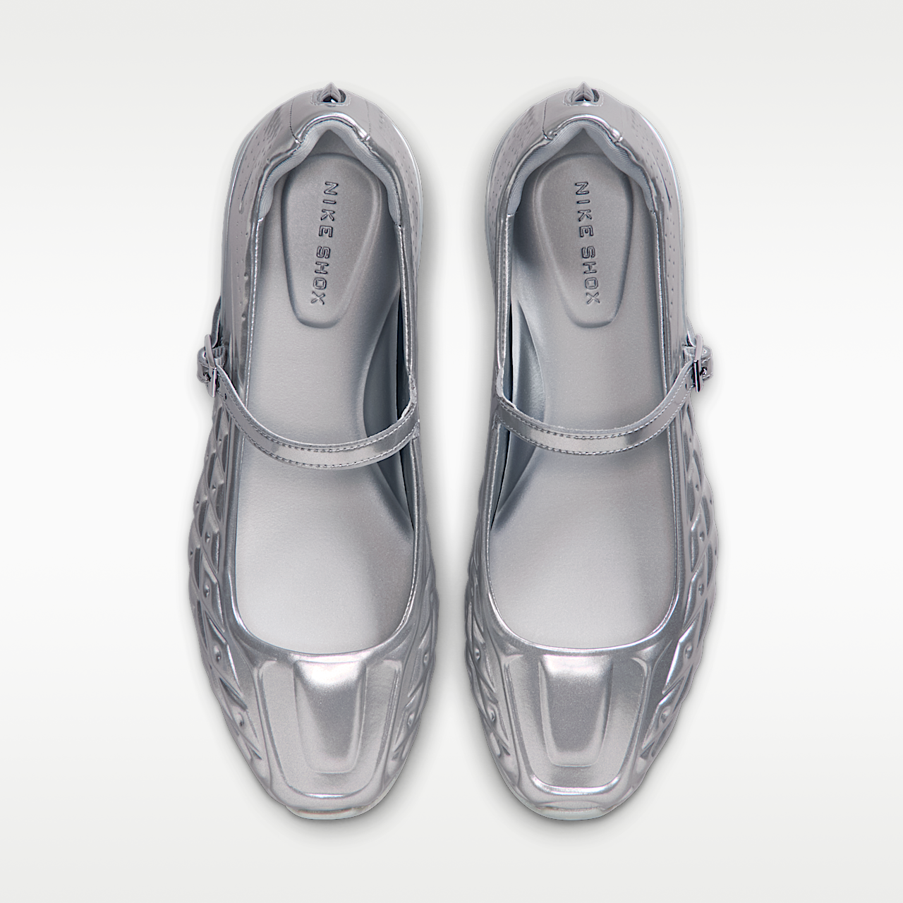 Nike Nike Shox sneaker Metallic Silver/Flat Silver/Metallic Silver