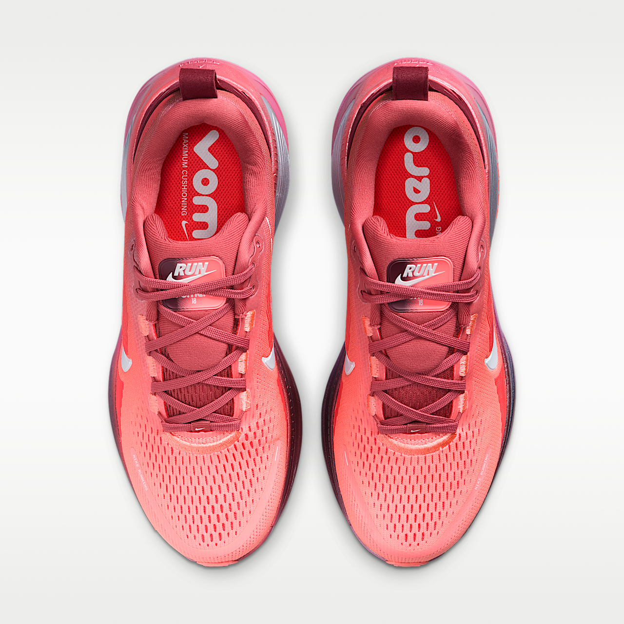 Nike Vomero sneaker Light Redwood/Bright Crimson/Atomic Pink/Barely Green