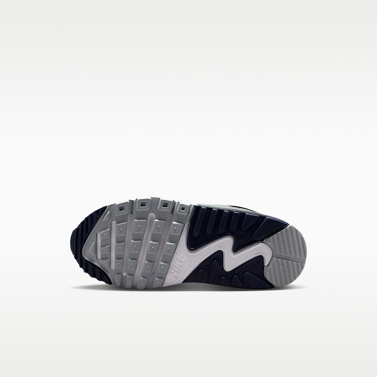 Nike Air Max sneaker Wit/Midnight Navy/Football Grey/Blue Crystal