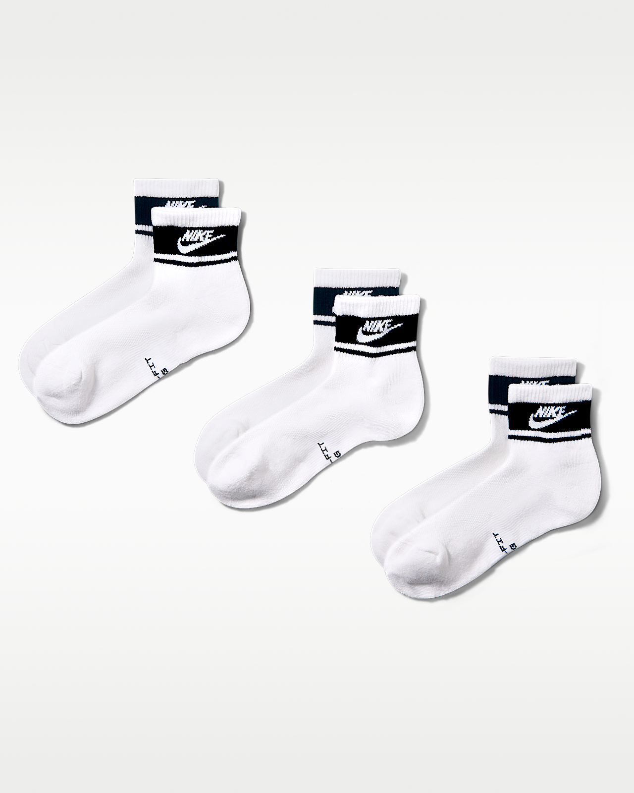 Unisex носки Nike Everyday Elevated Ankle Socks (3 Pairs)
