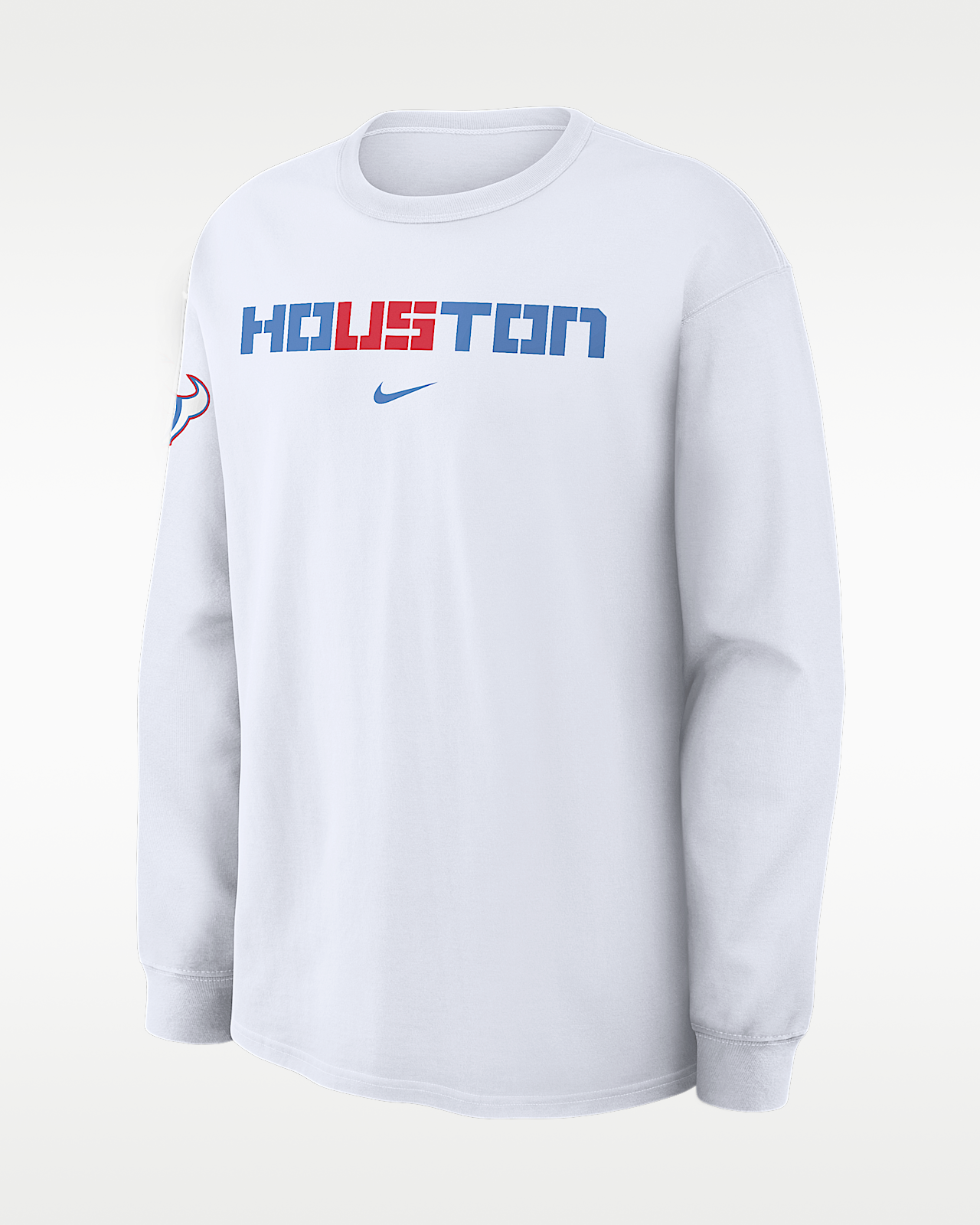 Мужская футболка Houston Texans Rivalries Collection Max90 Nike NFL Long-Sleeve