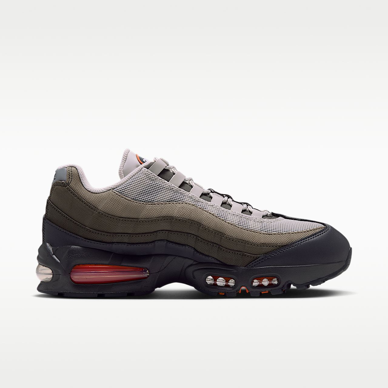 Nike Air Max sneaker Light Bone/Anthracite/Dark Loden/Safety Orange