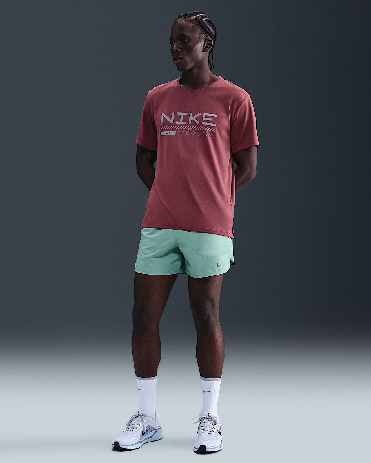 Мужские шорты Nike Stride Dri-FIT 5" Brief-Lined Shorts для бега