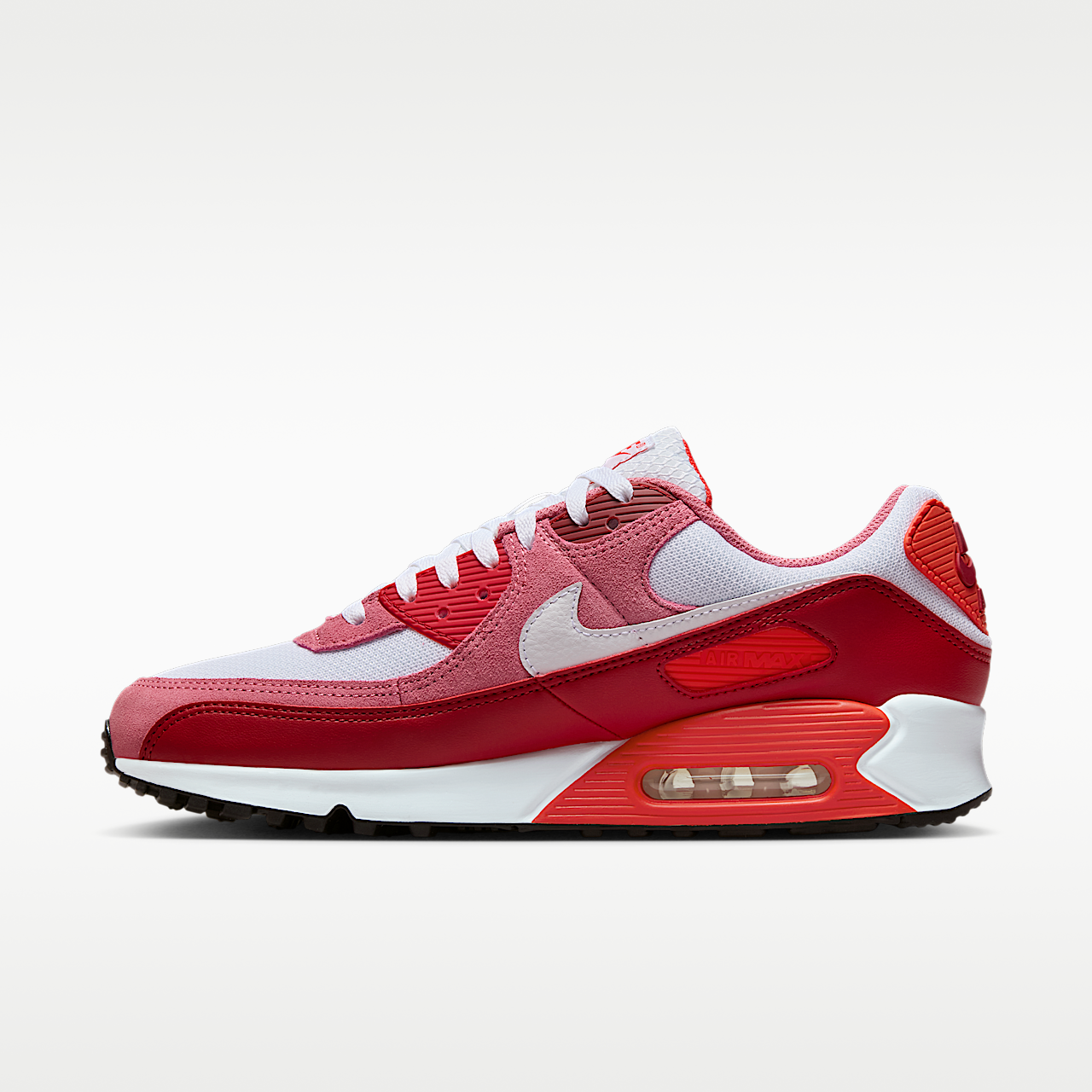 Nike Air max 90 sneaker Peony/Light Crimson/Team Crimson/Wit