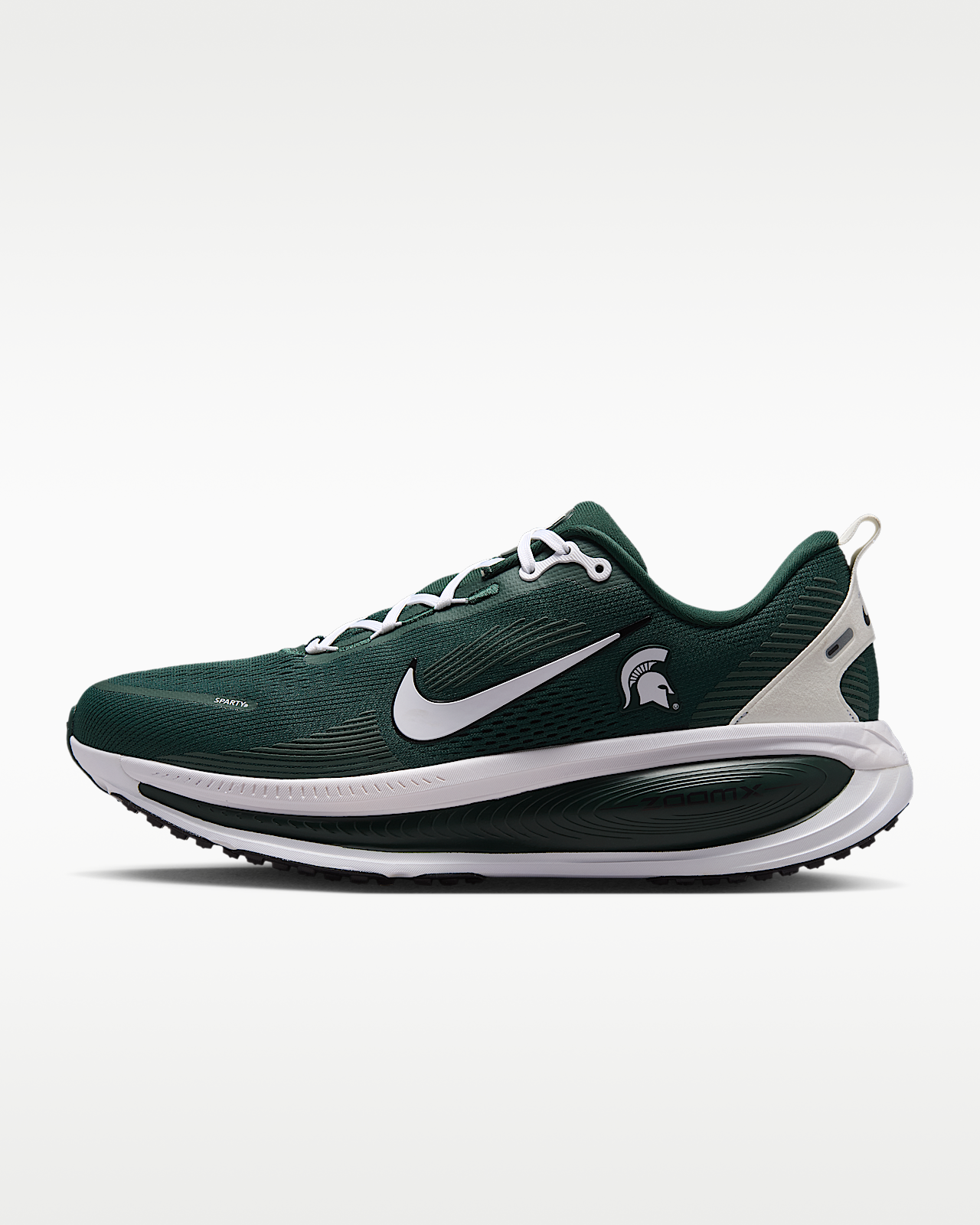 Unisex кроссовки Nike College Vomero 18 (Michigan State) Road для бега