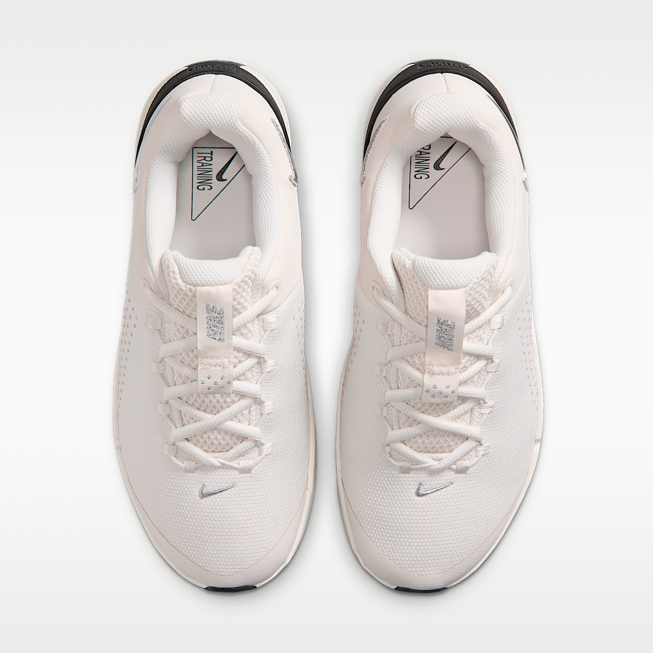 Nike  sneaker Phantom/Zwart/Metallic Silver