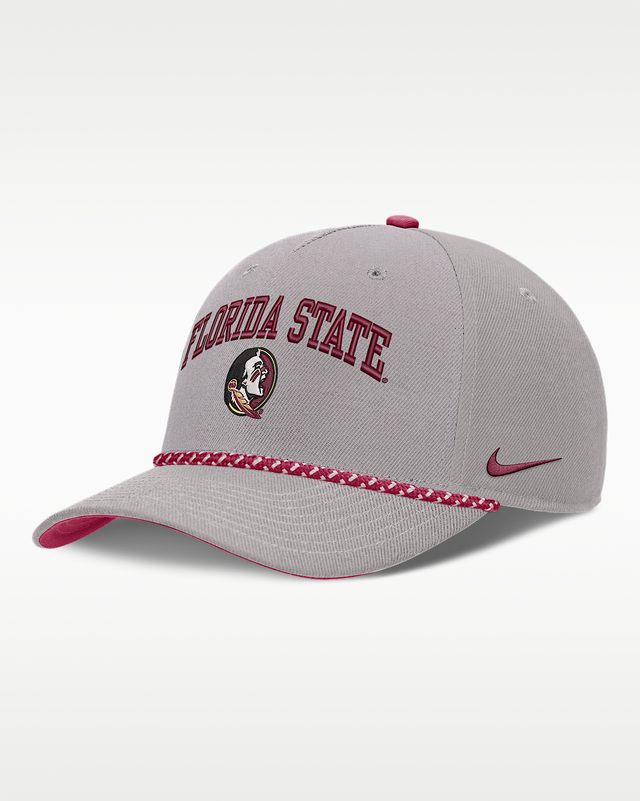 Женские  Florida State Primetime Rise Rope Nike College Adjustable Hat