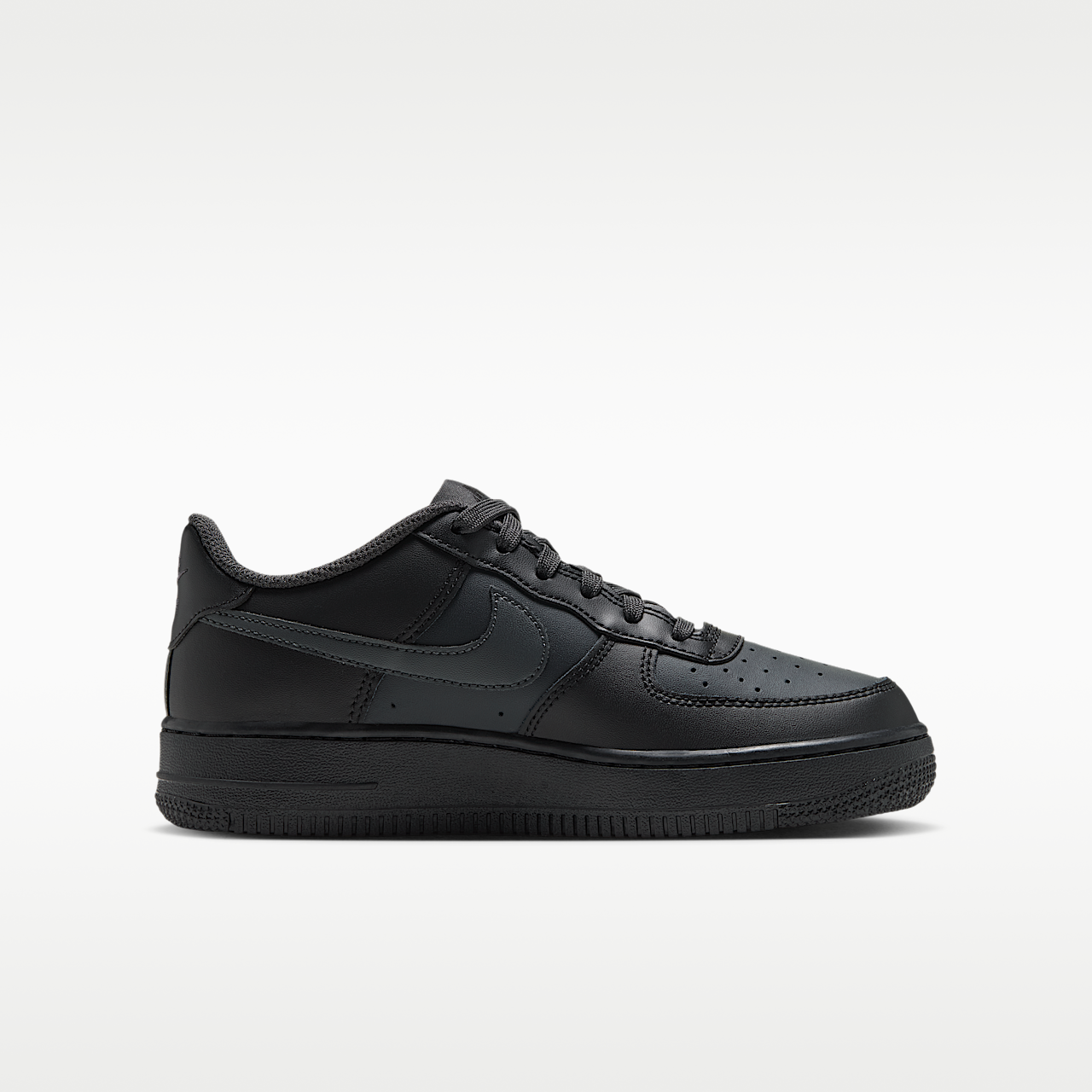 Nike Air Force 1 sneaker Zwart/Anthracite/Pure Platinum/Smoke Grey