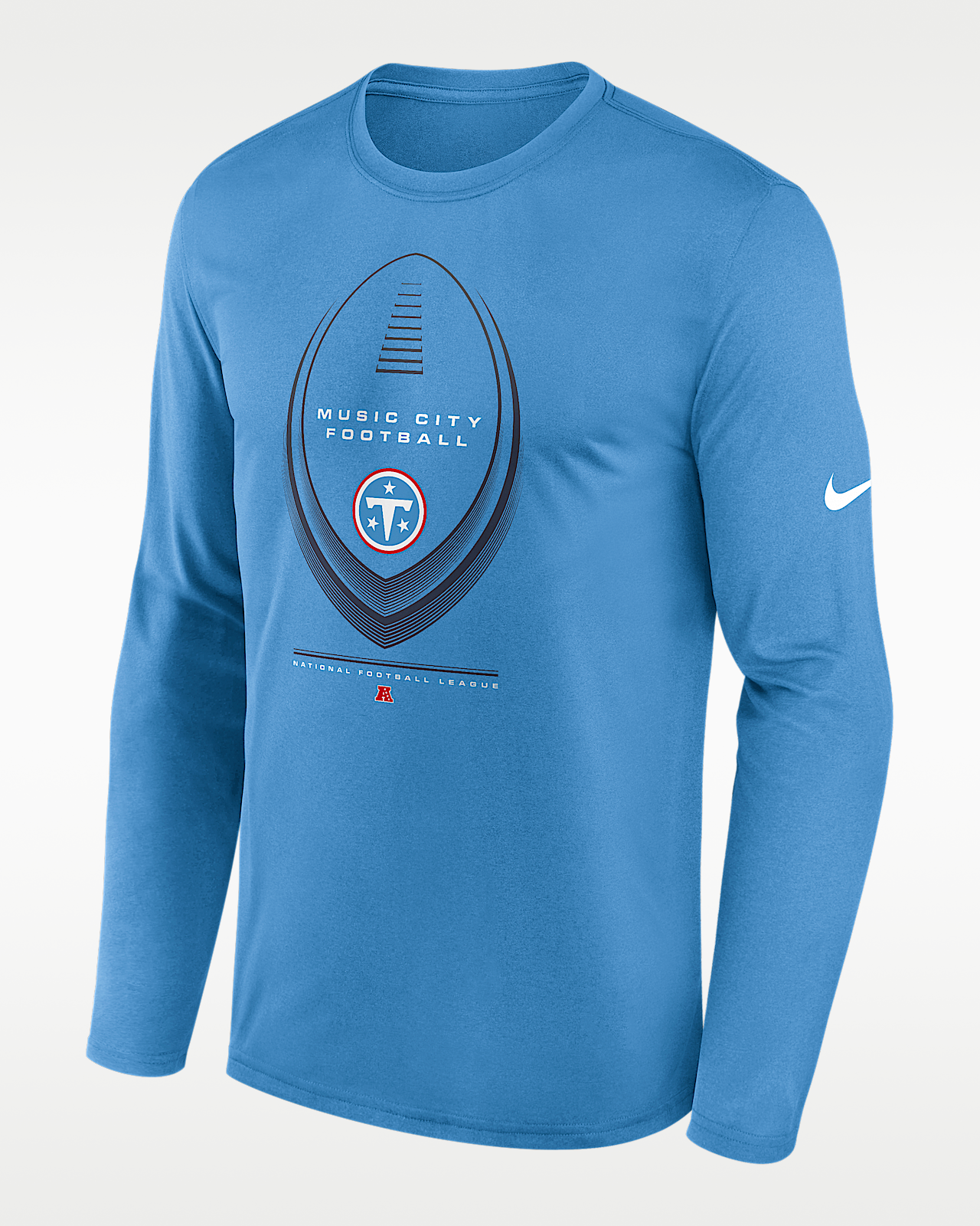 Мужская футболка Tennessee Titans Legend Icon Nike Dri-FIT NFL Long-Sleeve