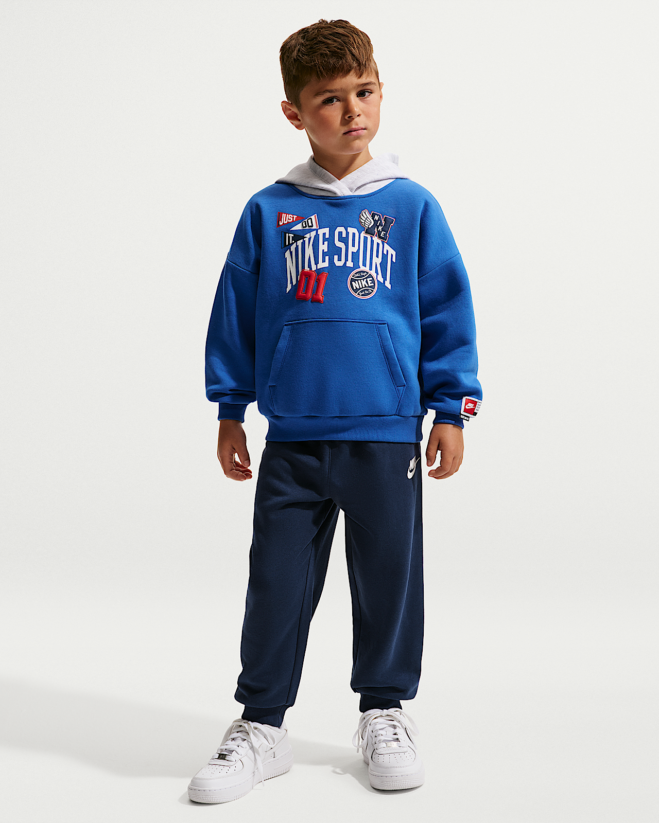 Детское худи Nike Sportswear Little Kids' Multisport 2-Piece Pullover Hoodie Set