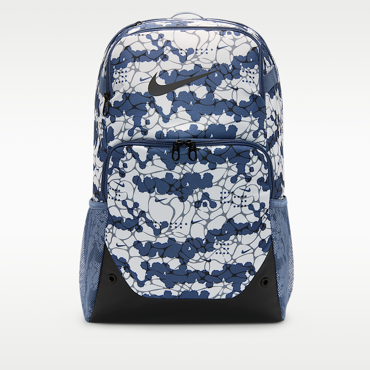 Nike Brasilia (Diffused Blue/Black/Black)