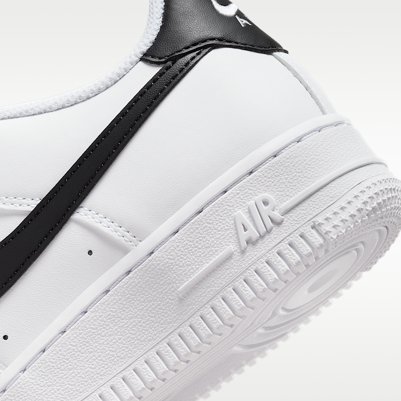 Nike Air Force 1 sneaker Wit/Zwart