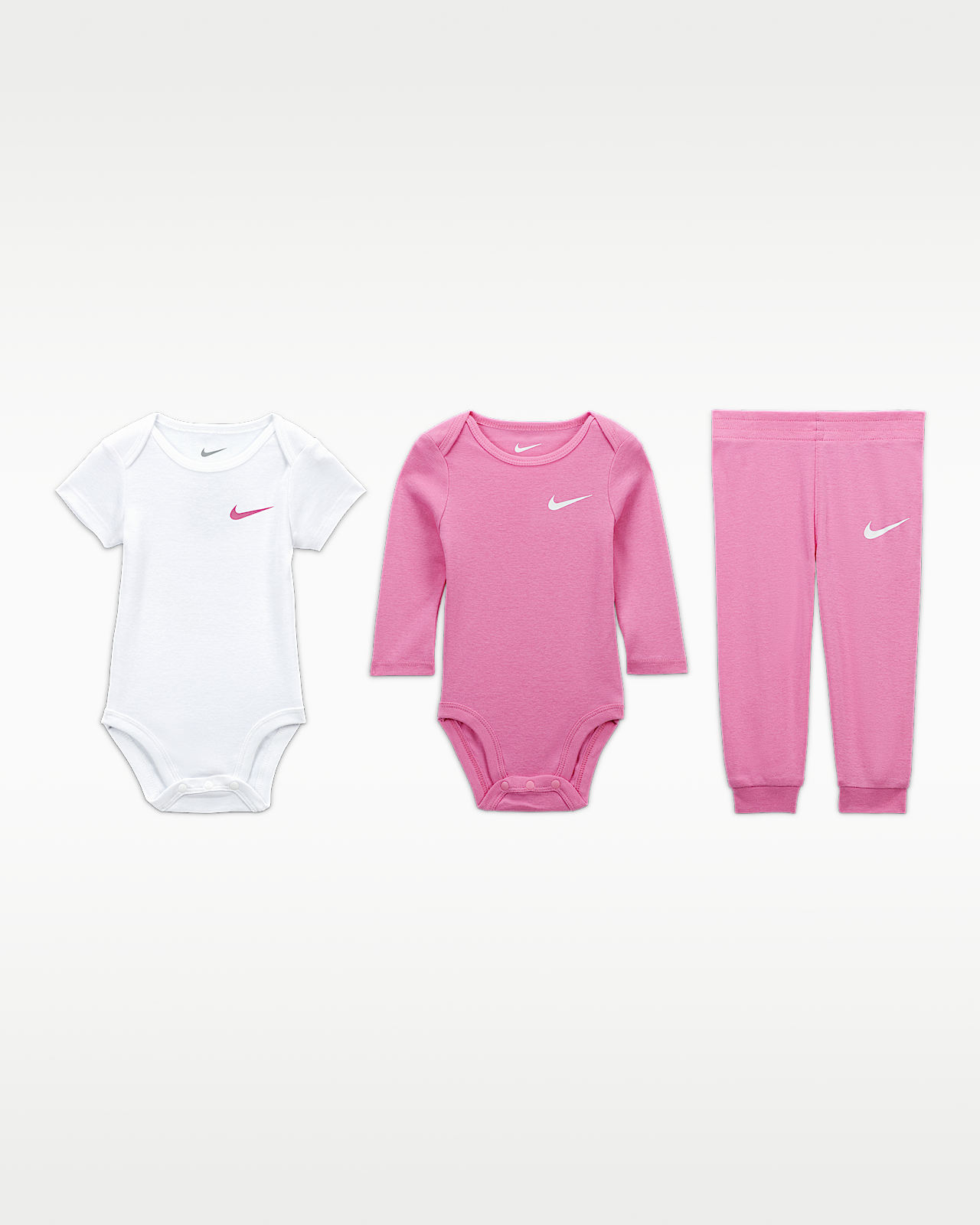 Детские  Nike Baby Essentials Baby (0-6M) 3-Piece Bodysuit and Pants Set