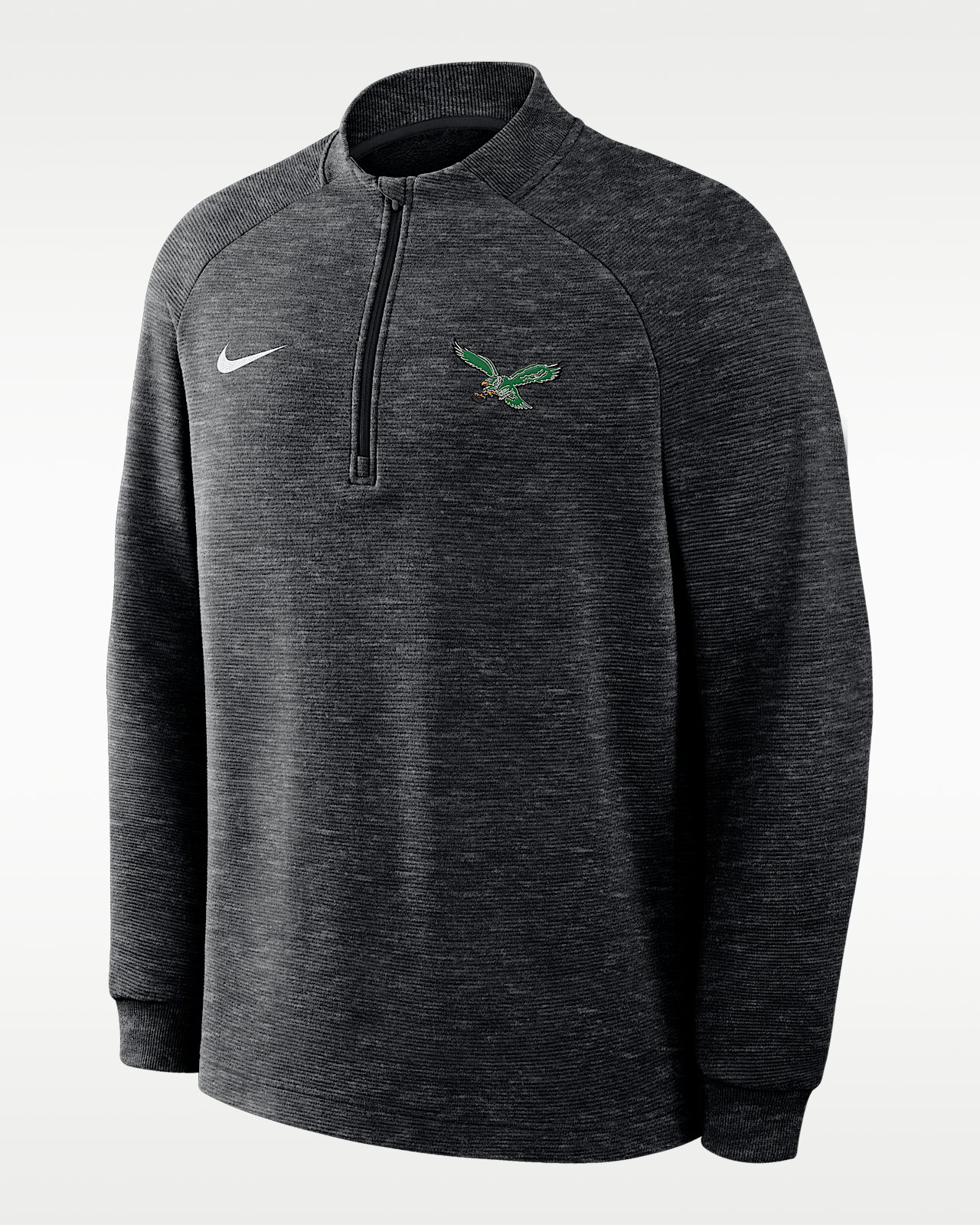 Мужские  Philadelphia Eagles Par Nike Therma-FIT NFL Half-Zip Pullover