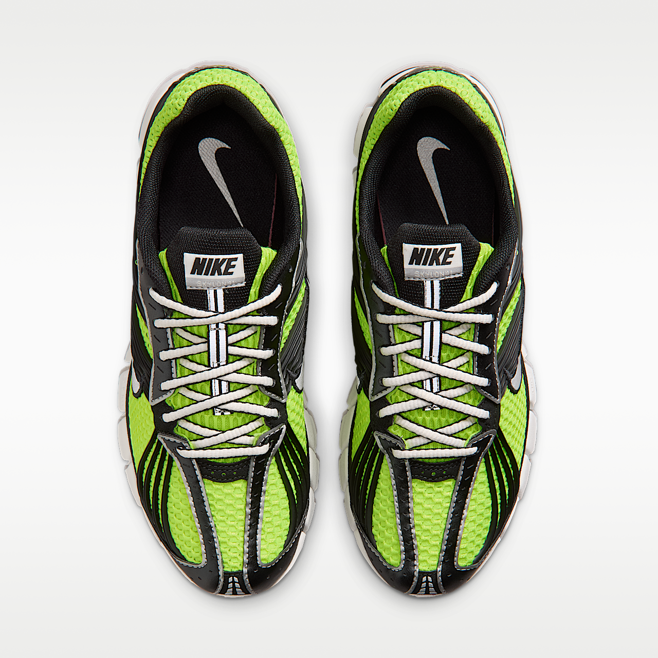 Nike  sneaker Volt/Zwart/Summit White/Metallic Silver