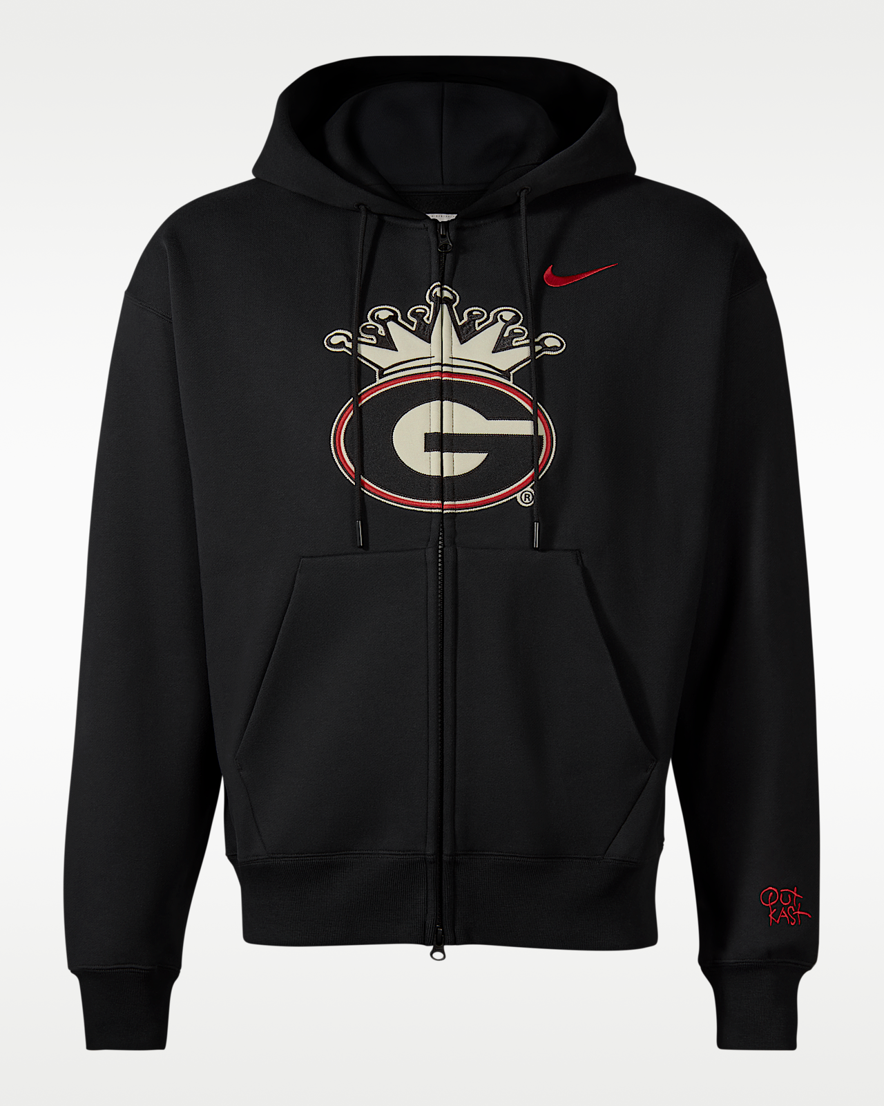 Мужское худи Zip Hoodie Nike x UGA x Outkast