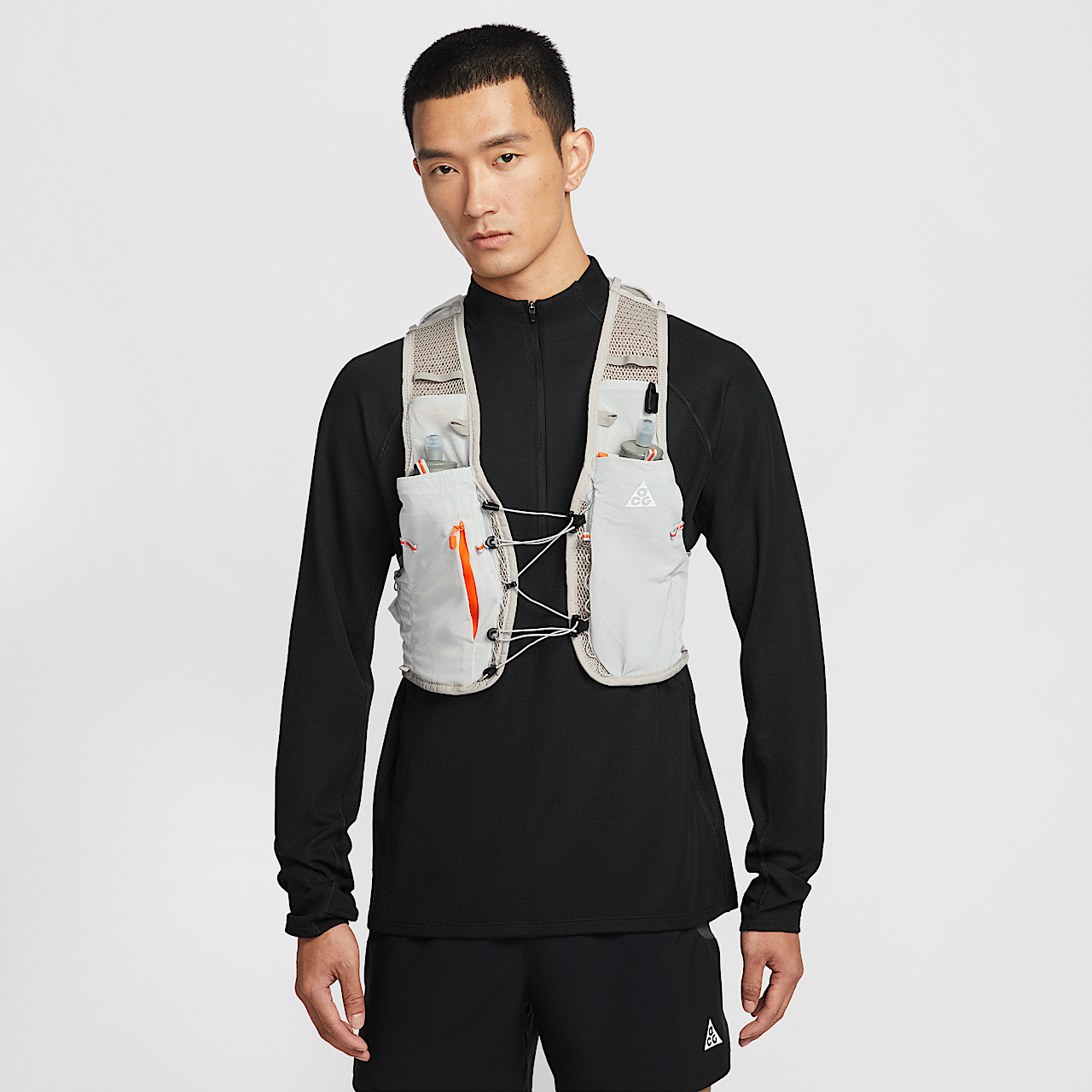 Nike ACG sneaker Grey Fog/Safety Orange/Summit White