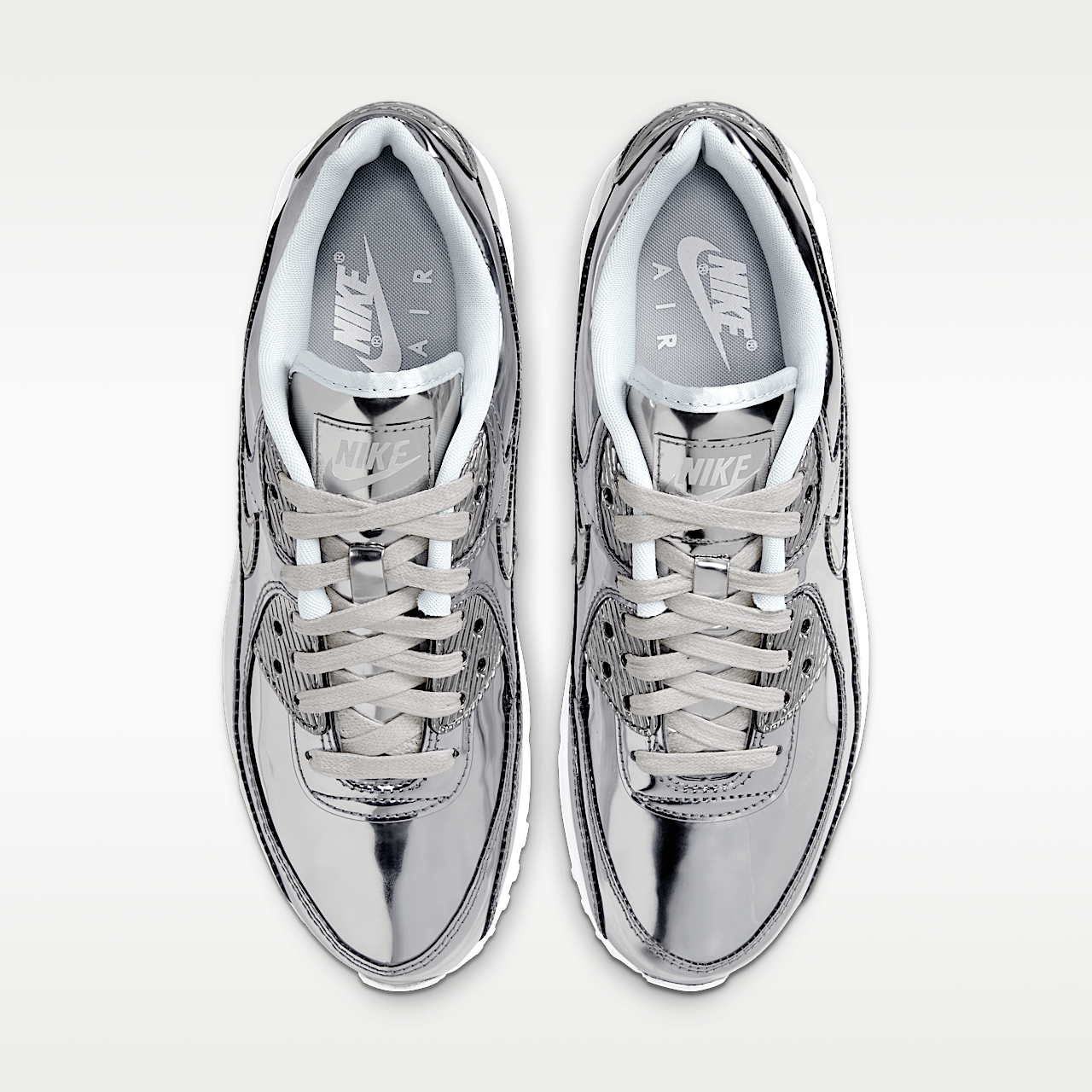 Nike Air max 90 sneaker Chrome/Pure Platinum/Wit/Chrome