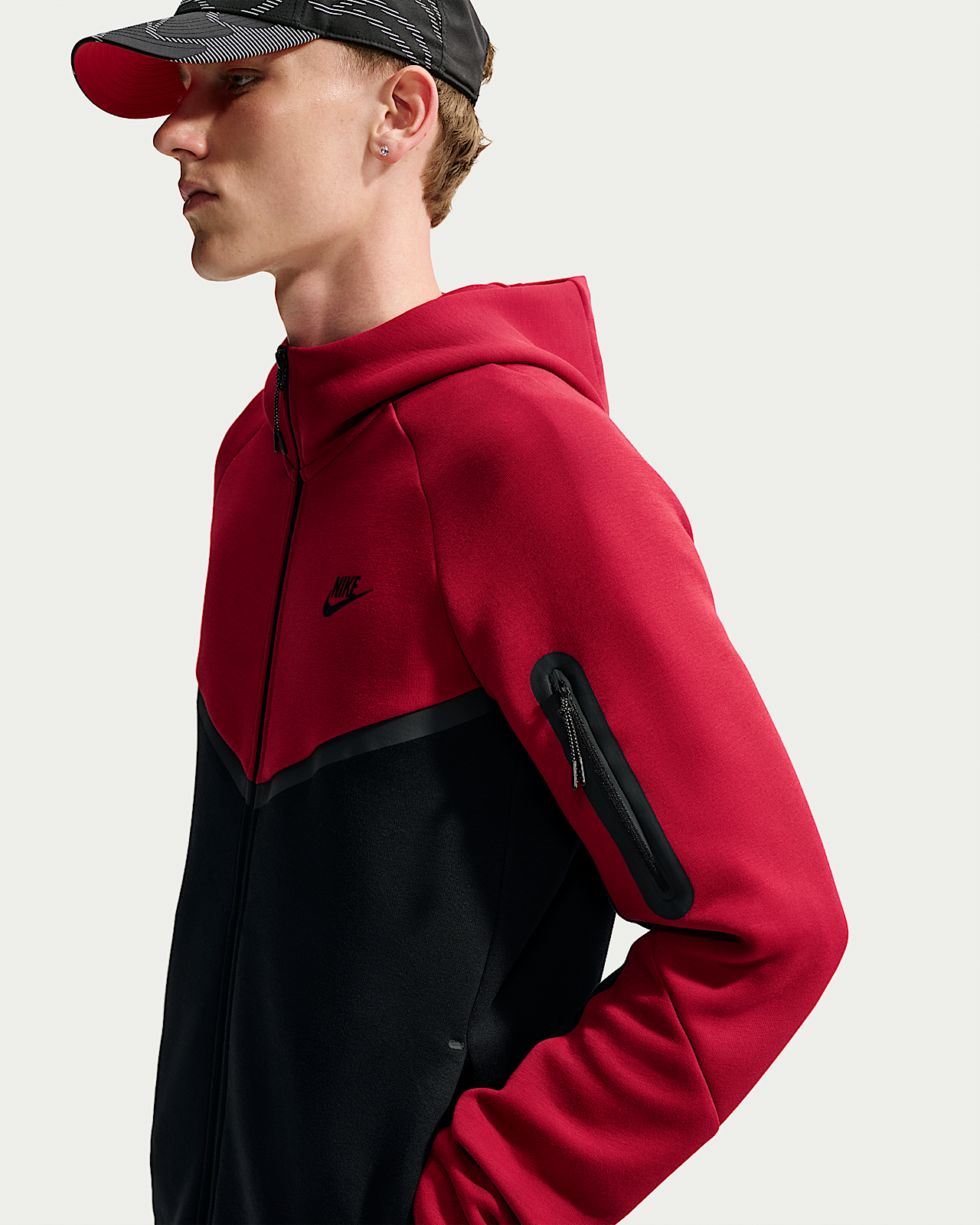 Мужская куртка Nike Tech Fleece Windrunner Full-Zip для бега