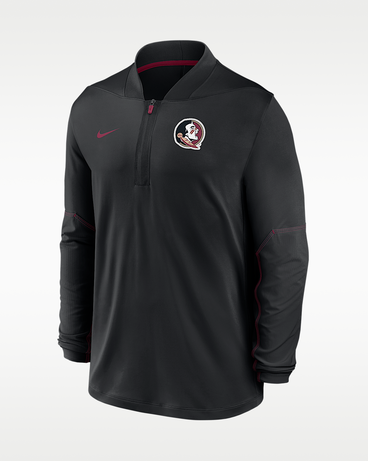 Мужские  Florida State Sideline Nike Dri-FIT College 1/2-Zip Top