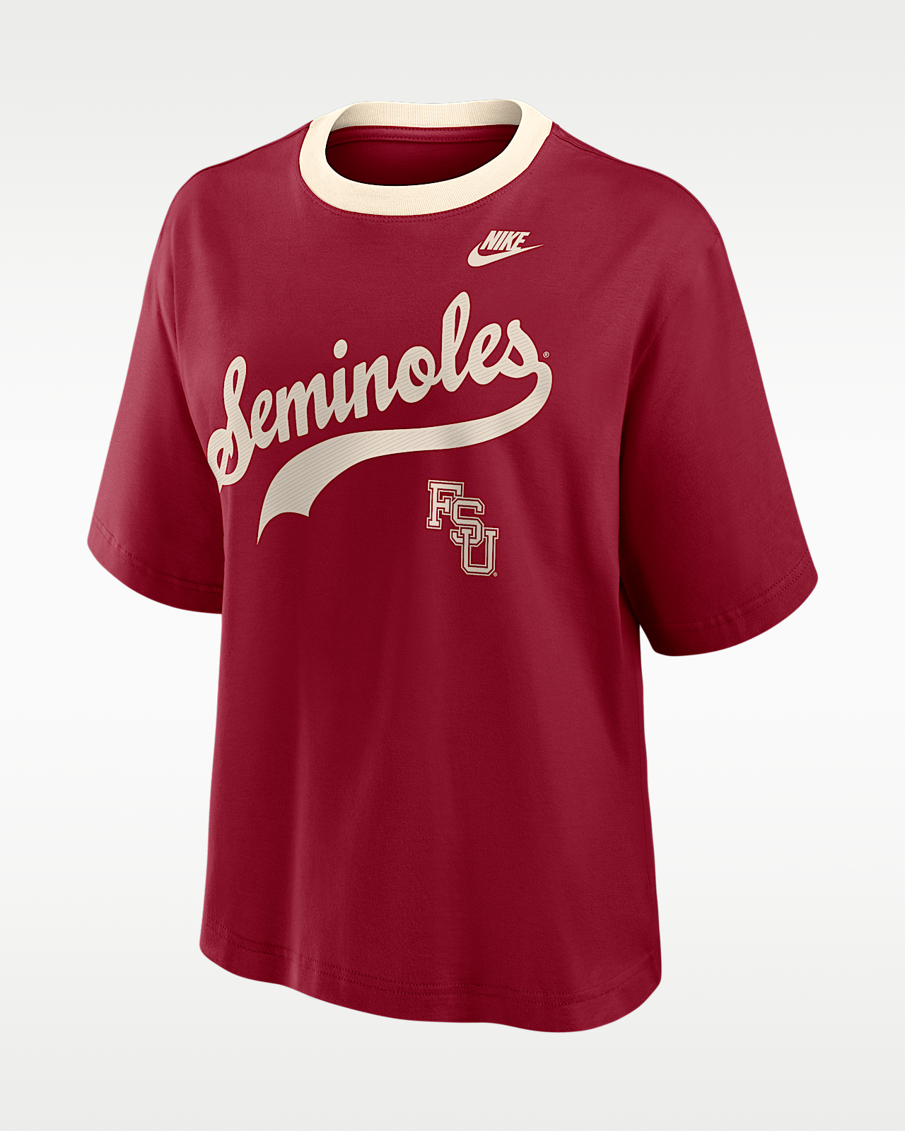 Женская футболка Florida State Legacy Fight Song Boxy Nike College
