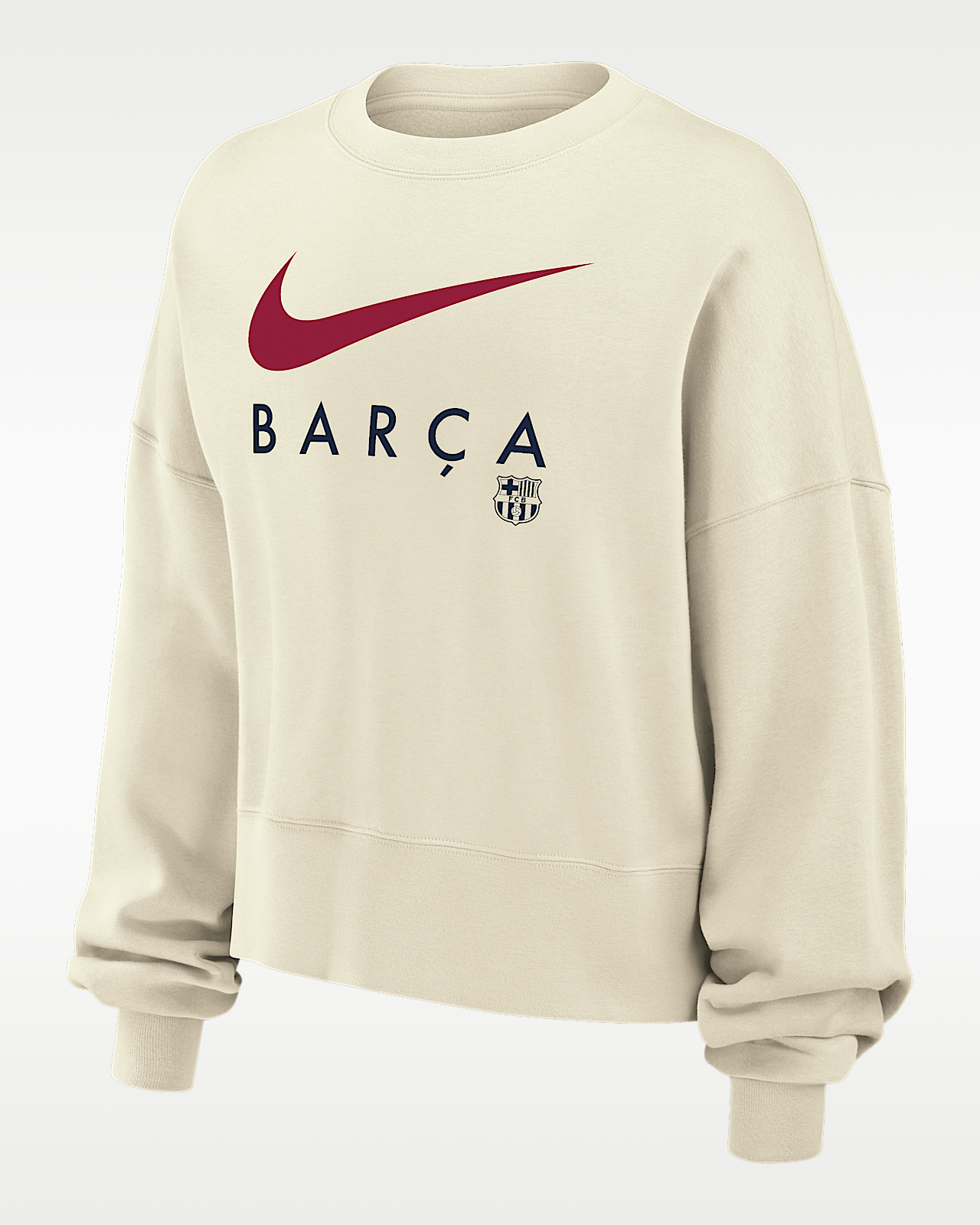 Женский свитшот Barcelona Phoenix Fleece Nike NWSL Crew-Neck