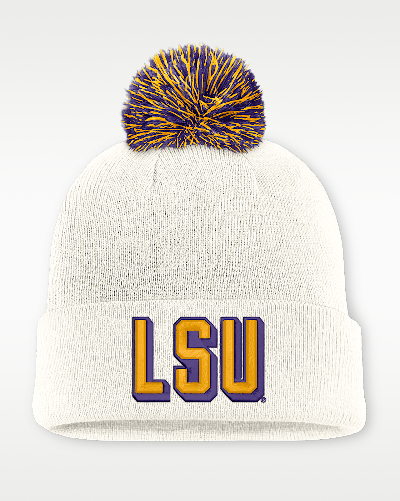 Женские  LSU Peak Nike College Cuffed Beanie