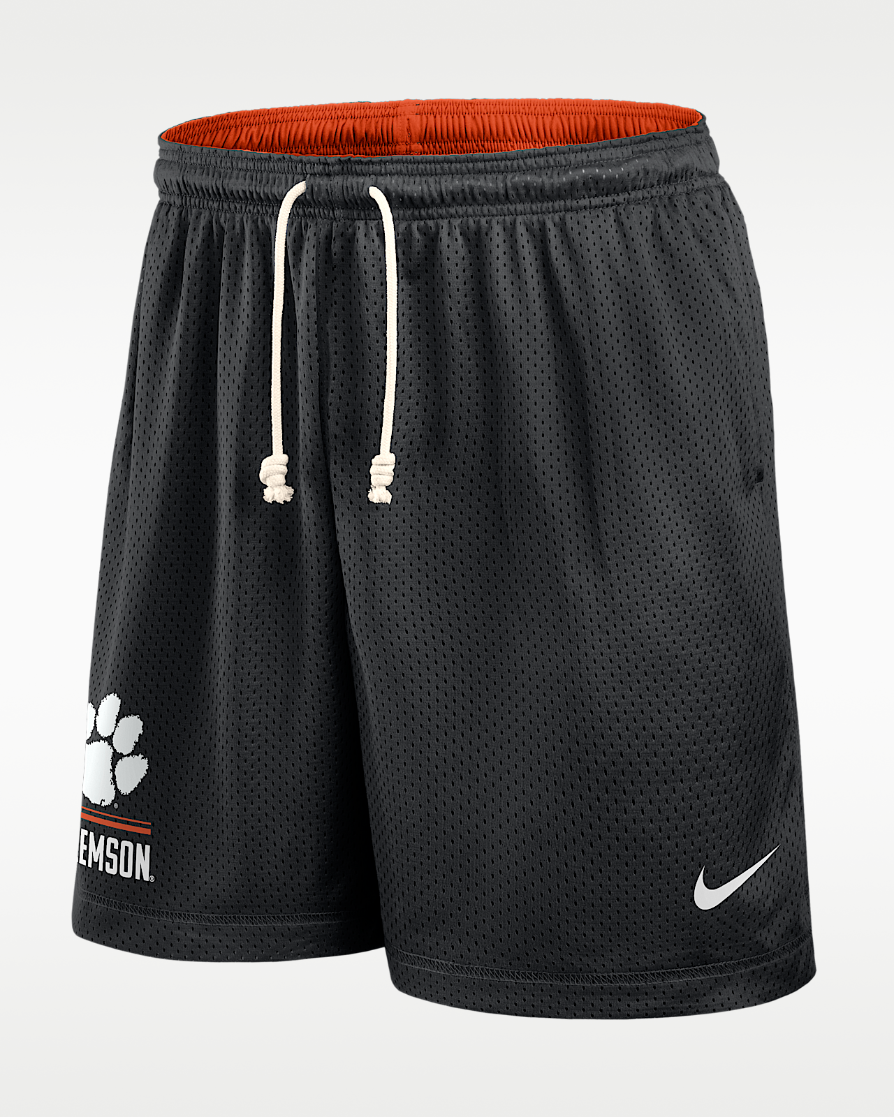 Мужские шорты Clemson Courtside Nike Dri-FIT College Reversible Shorts