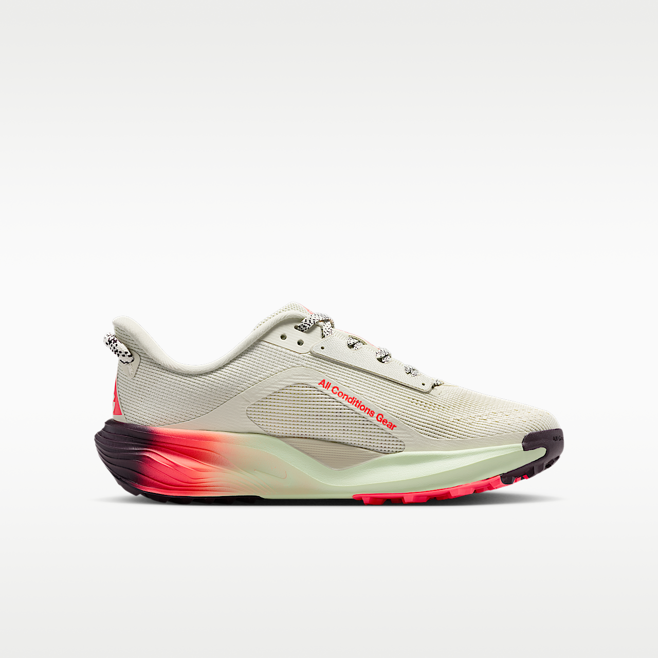 Nike ACG sneaker Sea Glass/Light Silver/Team Crimson/Burgundy Ash