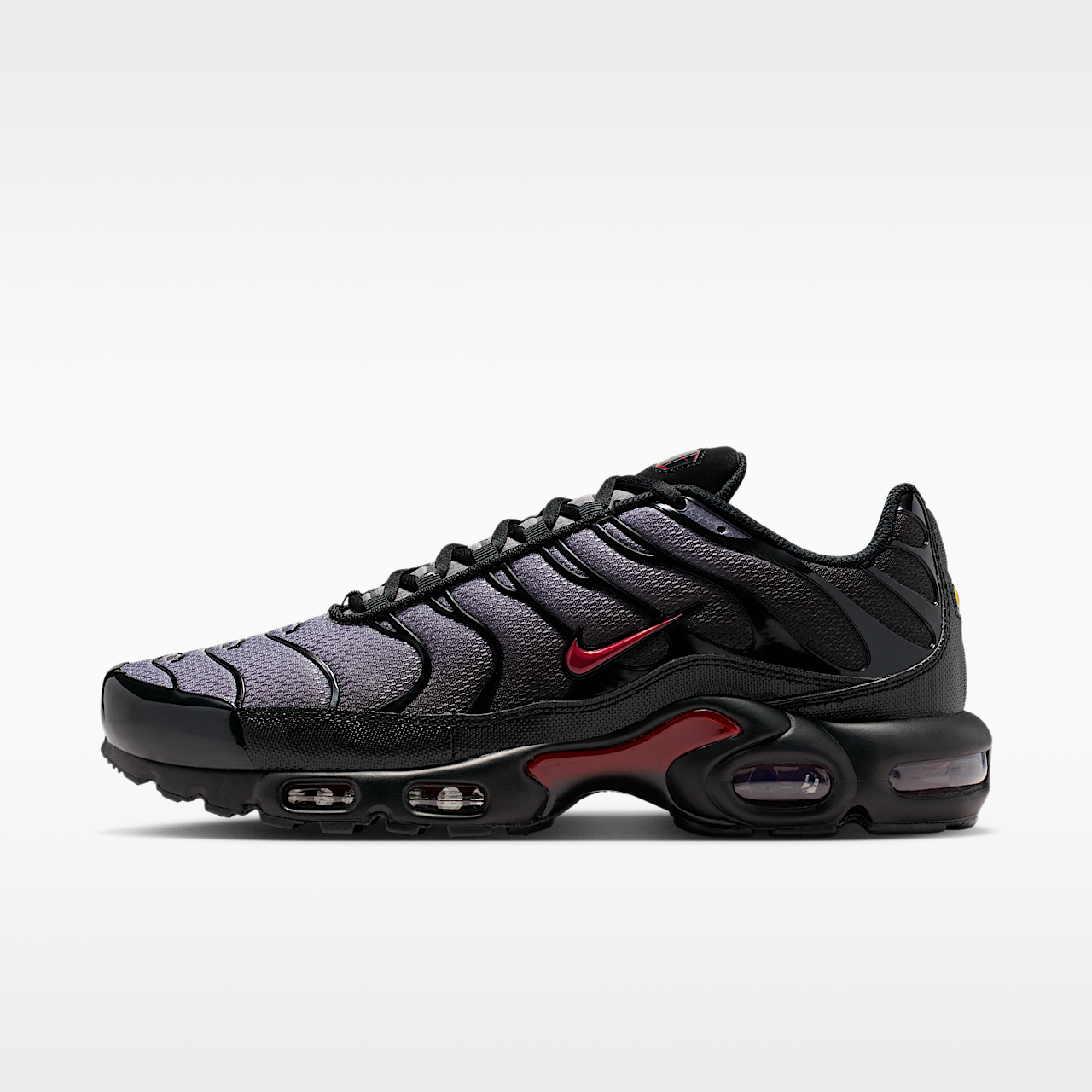 Nike Air Max Plus sneaker Zwart/Pencil Point/Team Crimson