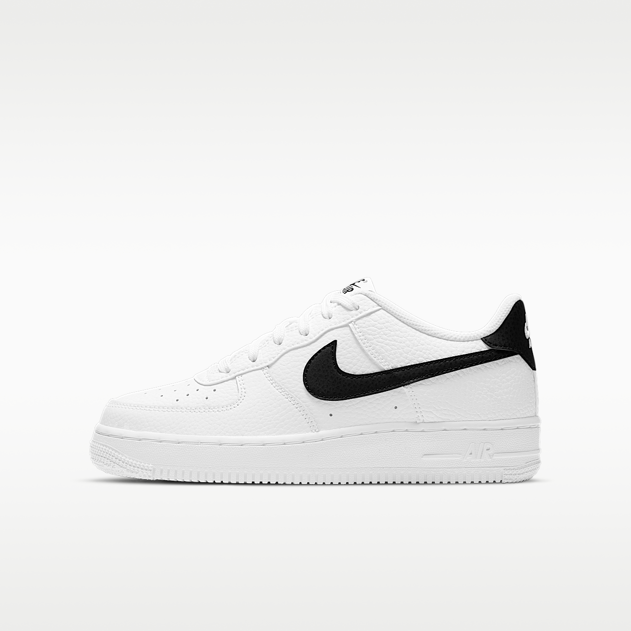 Nike Air Force 1 sneaker Wit/Zwart