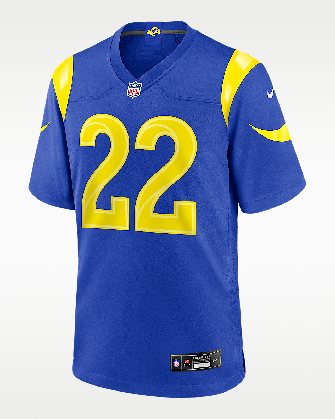 Мужские джерси Trent McDuffie Los Angeles Rams Nike NFL Game Jersey
