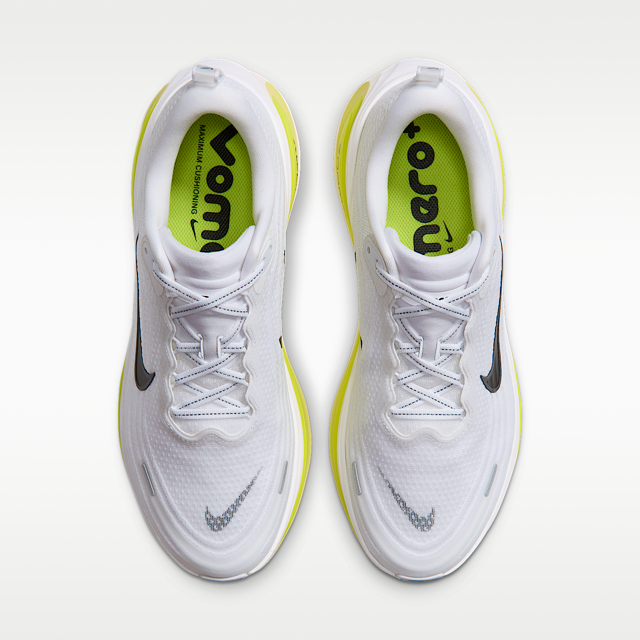 Nike Vomero sneaker Wit/Lemon Venom/Electric Yellow/Zwart