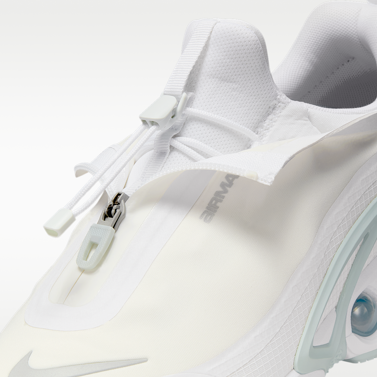 Nike Air Max DN sneaker Wit/Wit/Off White/Metallic Silver