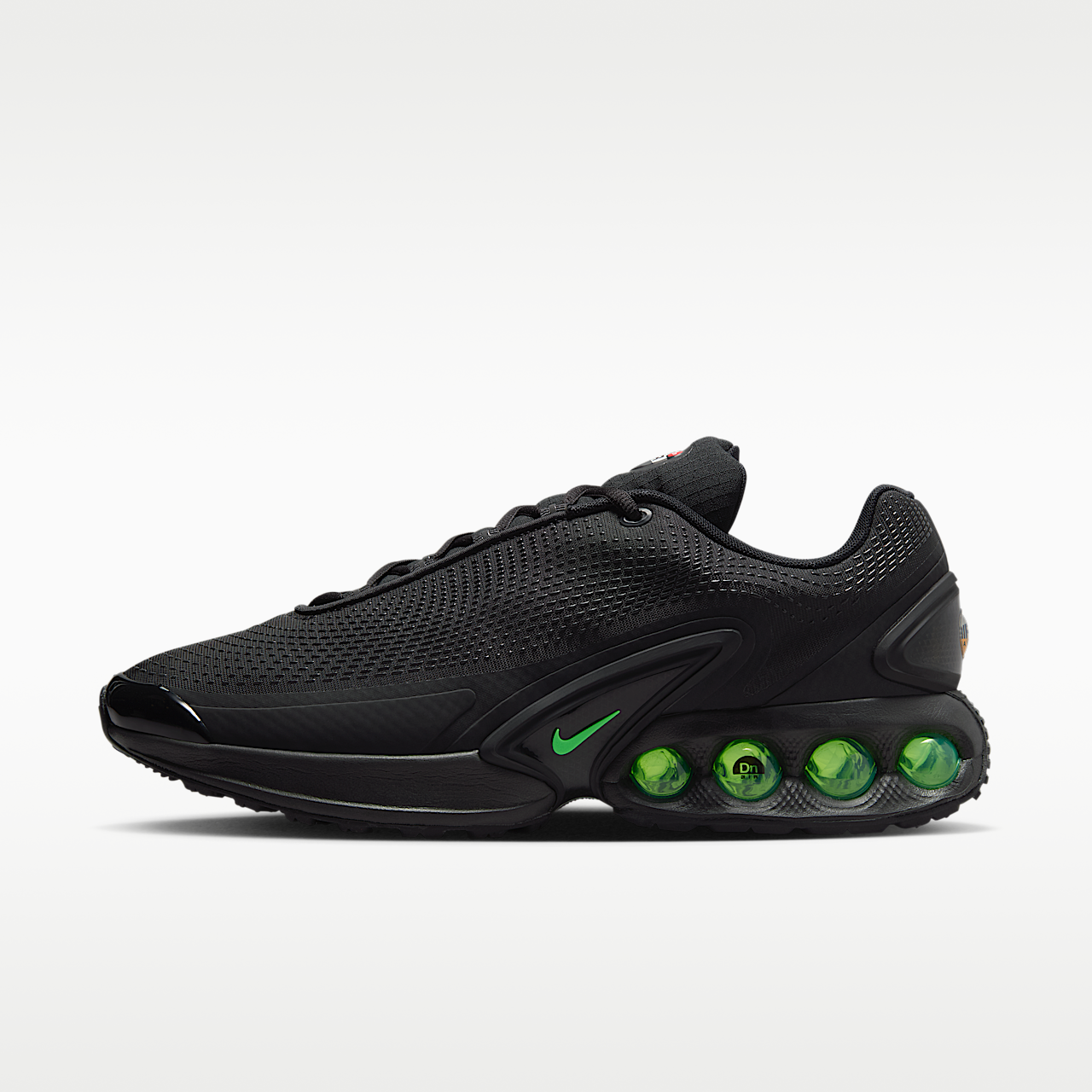 Nike Air Max DN sneaker Zwart/Zwart/Anthracite/Green Strike