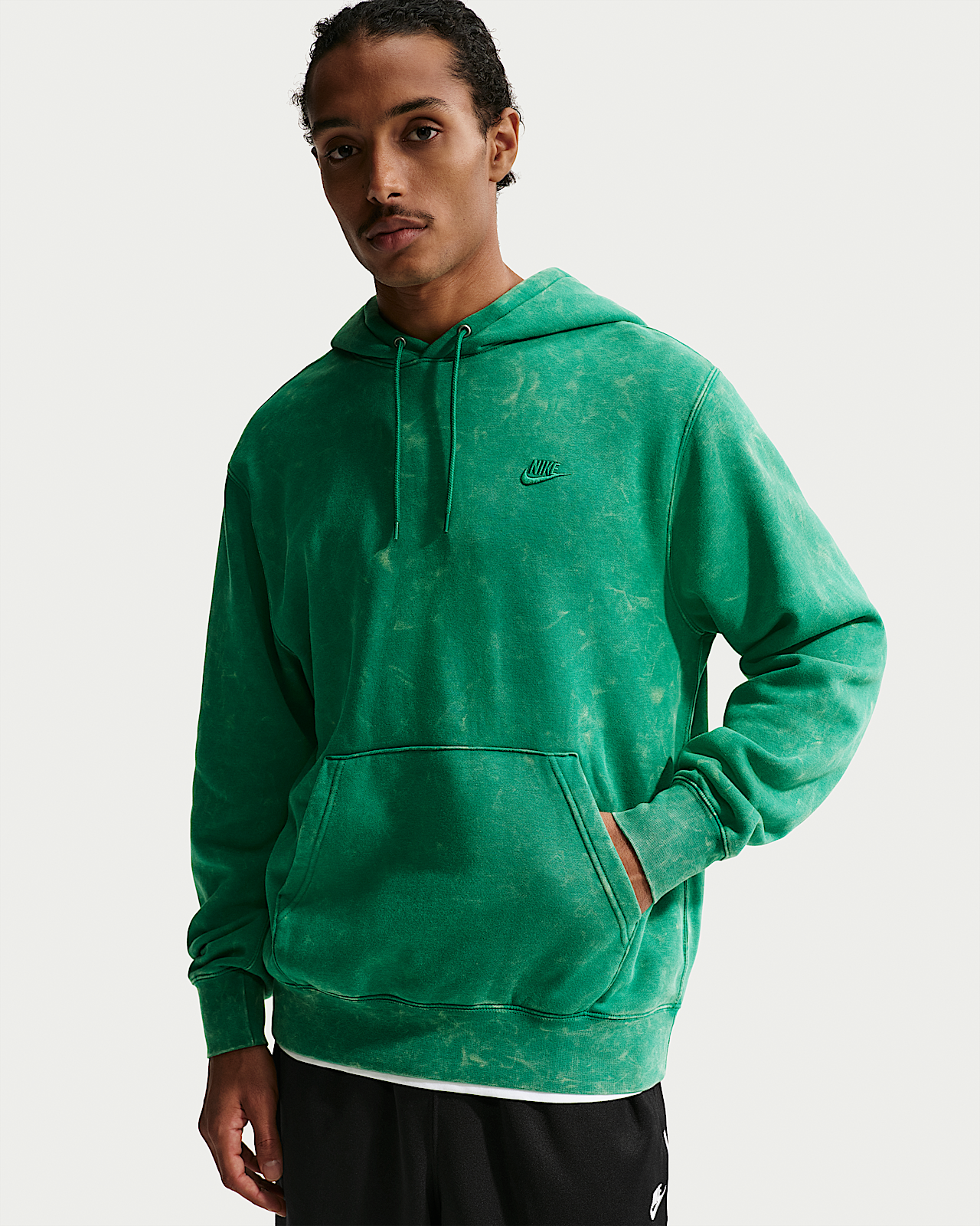 Мужское худи Nike Sportswear Club Washed Fleece Hoodie