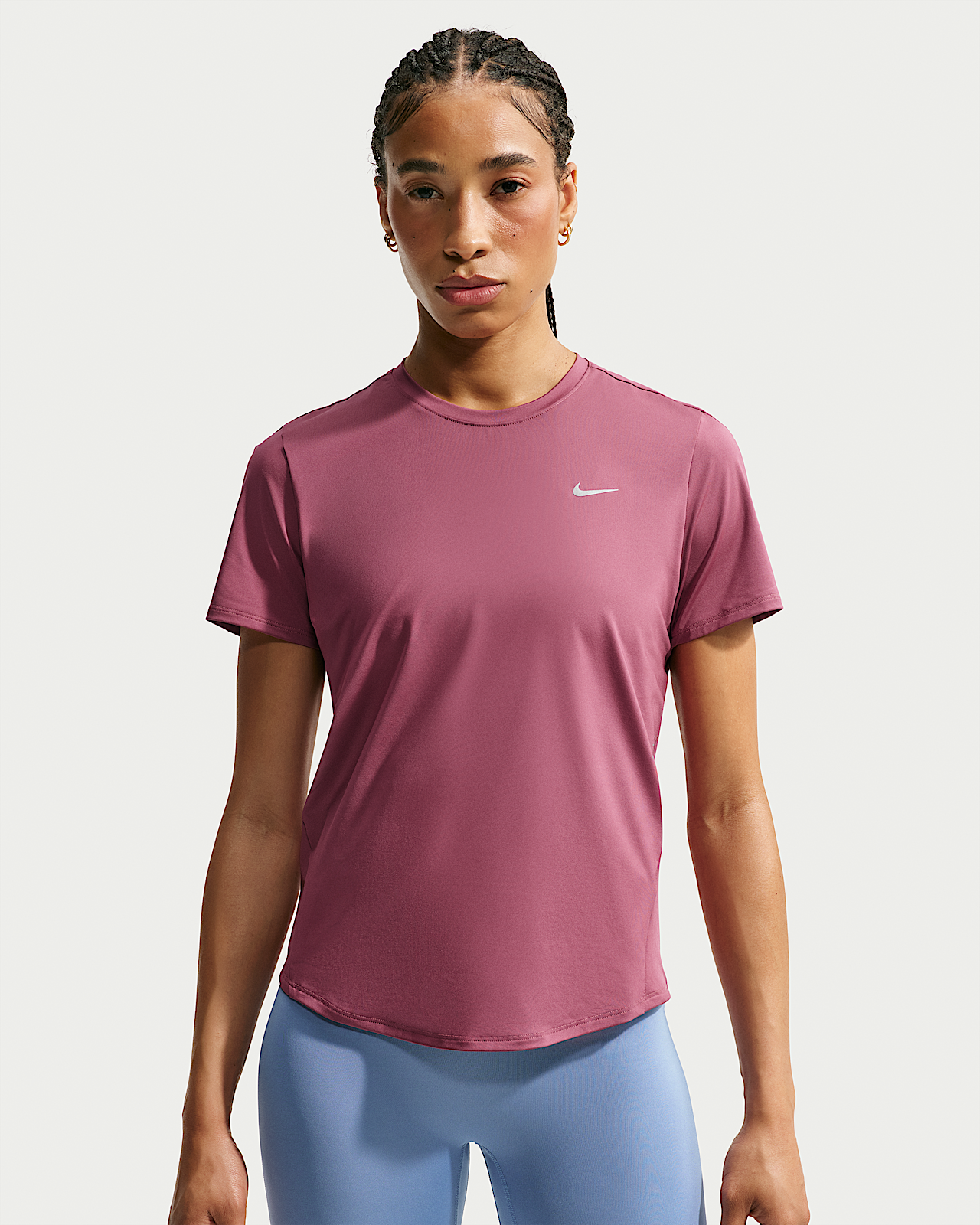Женские шорты Nike Swift Dri-FIT Short-Sleeve Top для бега