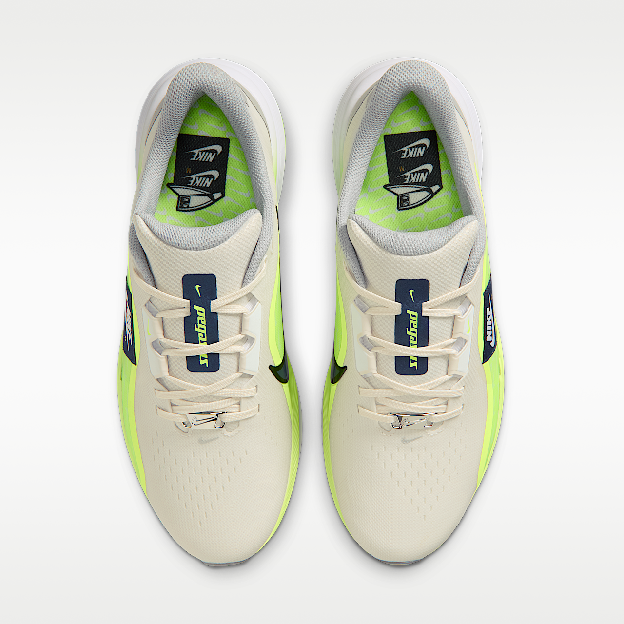 Nike Pegasus sneaker Phantom/Volt Ice/Midnight Navy