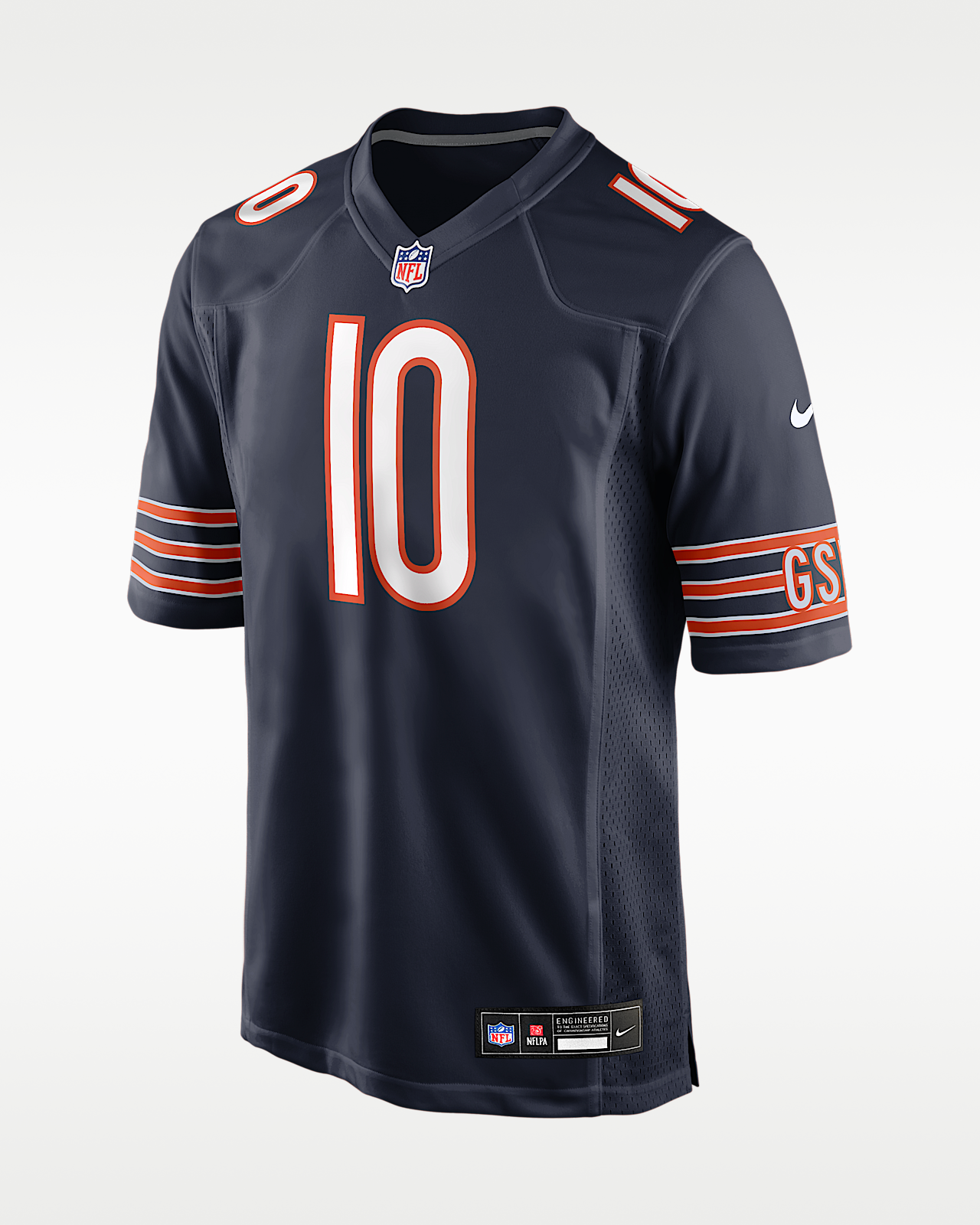 Мужские джерси Luther Burden III Chicago Bears Nike NFL Game Jersey