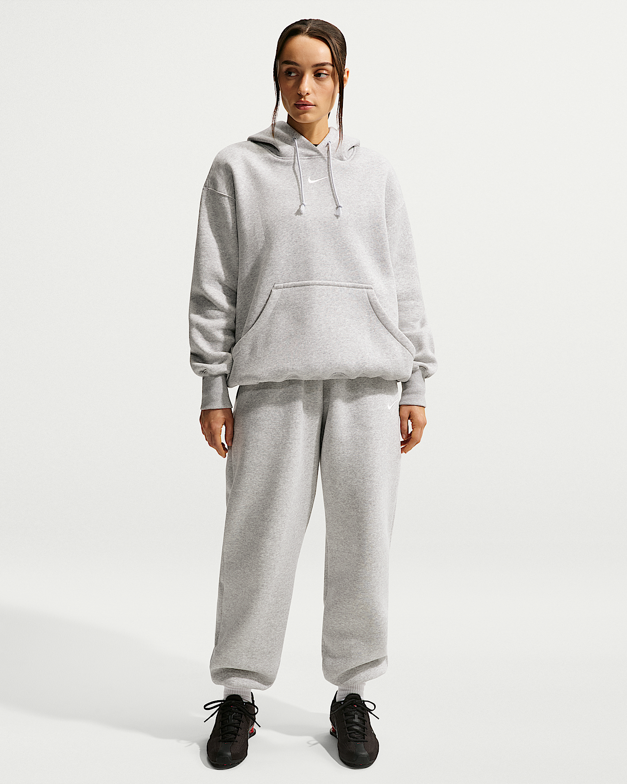 Женские  Nike Sportswear Phoenix Fleece High-Waisted Oversized Sweatpants